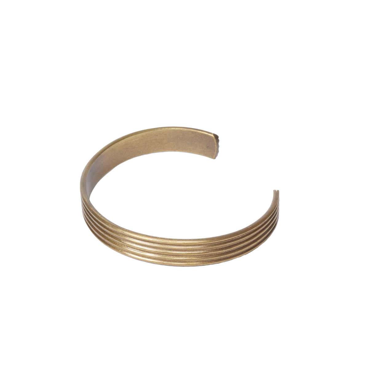 Thick Brass Bracelet