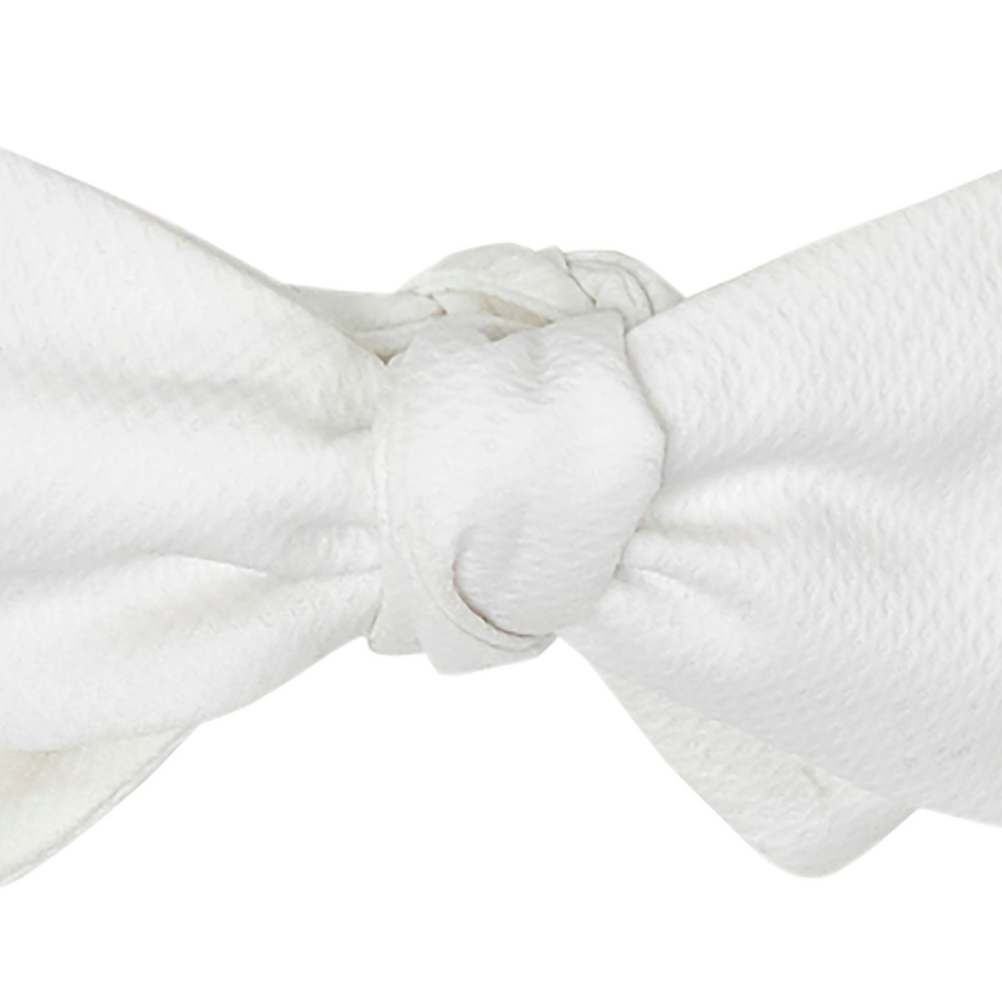 P Johnson White Marcella Bow Tie