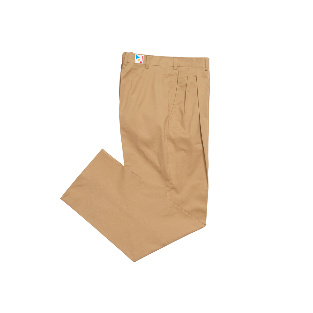 P Johnson Taupe Chino Trousers