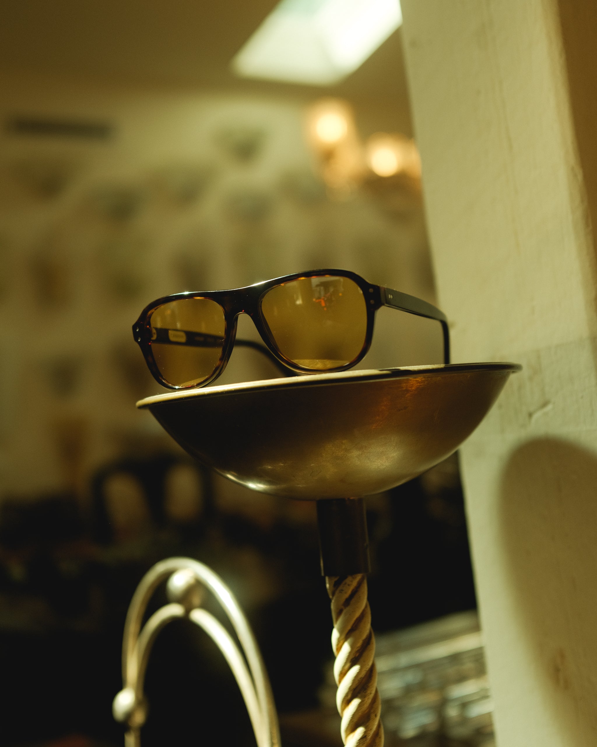 P.Johnson Avedon Dark Havana Sunglasses
