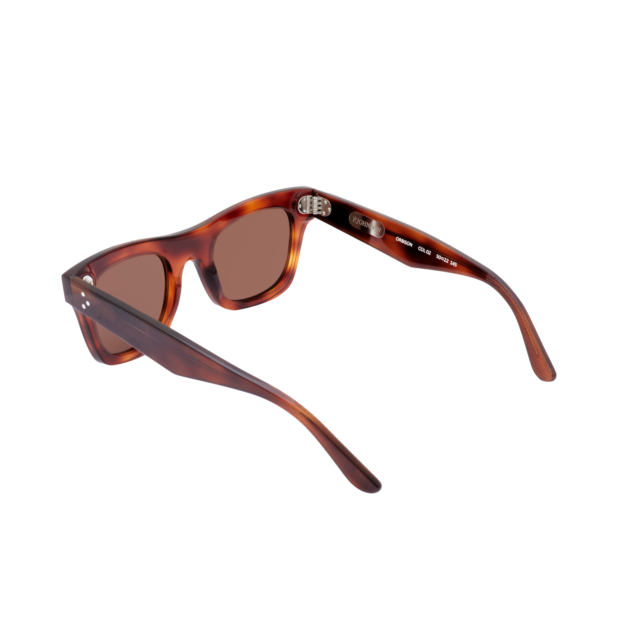 P.Johnson Orbison Havana Brown Sunglasses