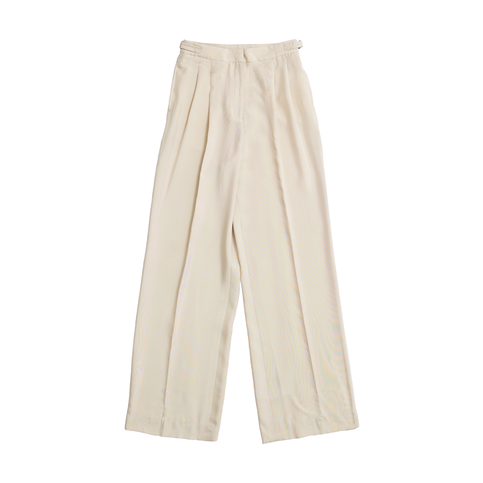 P Johnson Beige Silk Perriand Trousers
