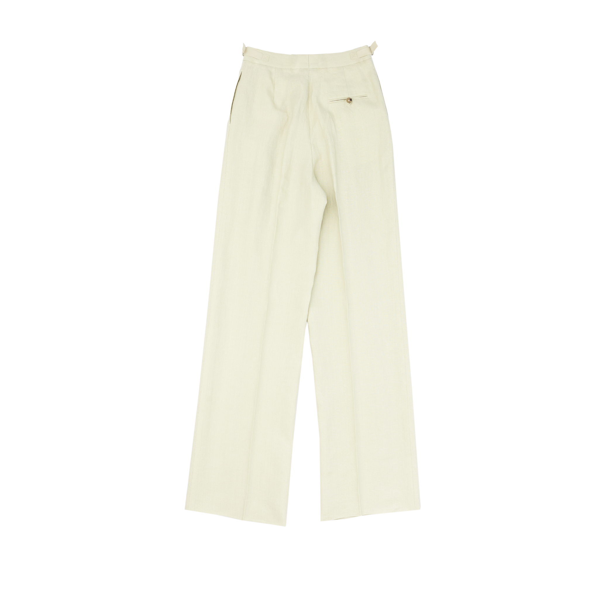 P Johnson Beige Linen Perriand Trousers