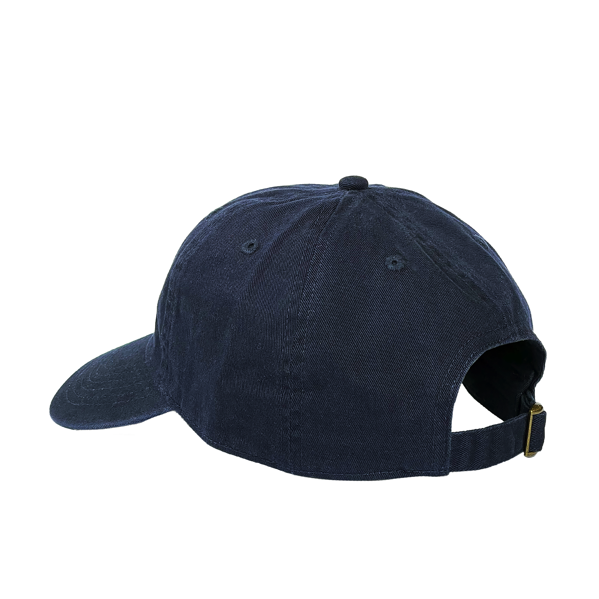 P Johnson Navy Serif Dad Cap