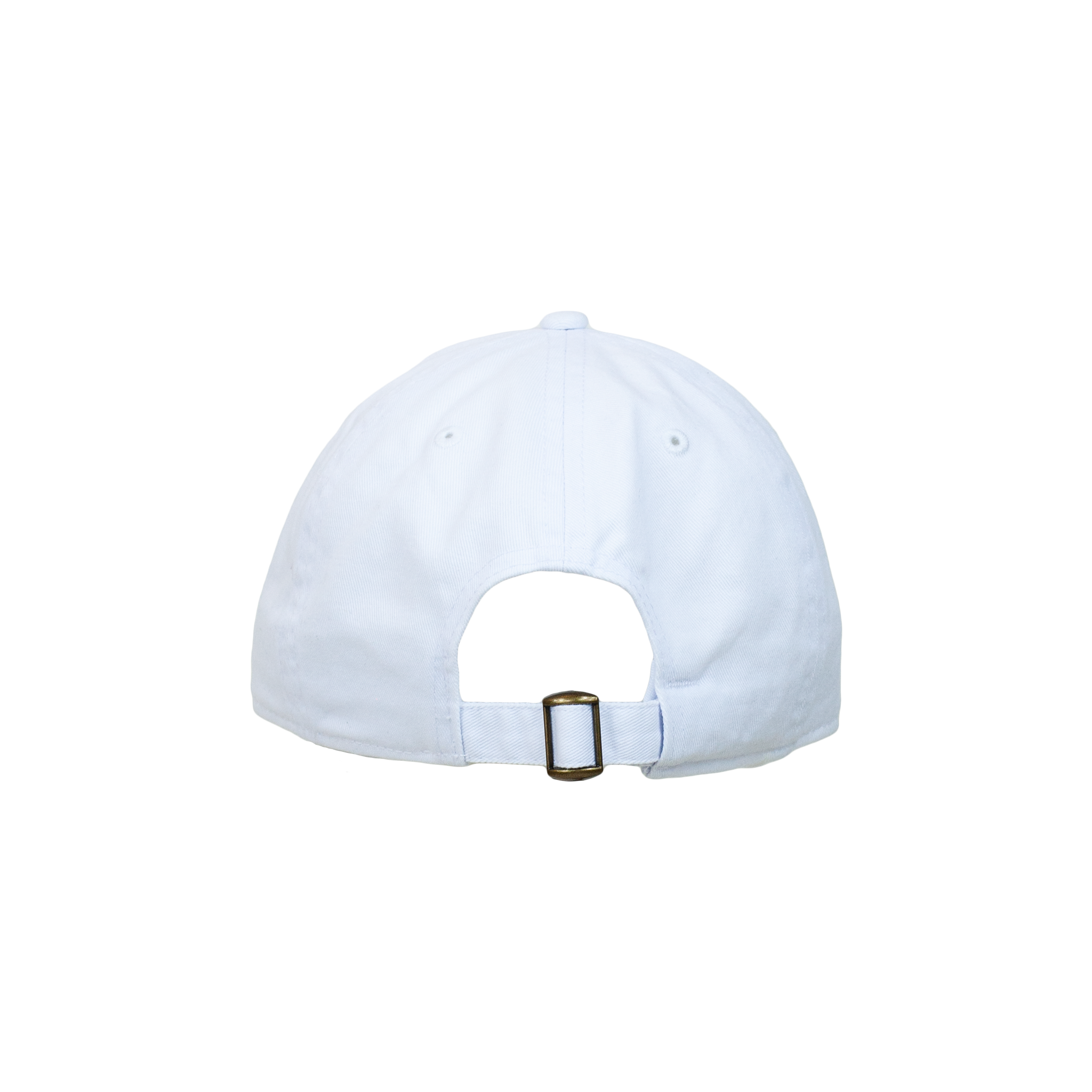 P Johnson White Angling Dad Cap