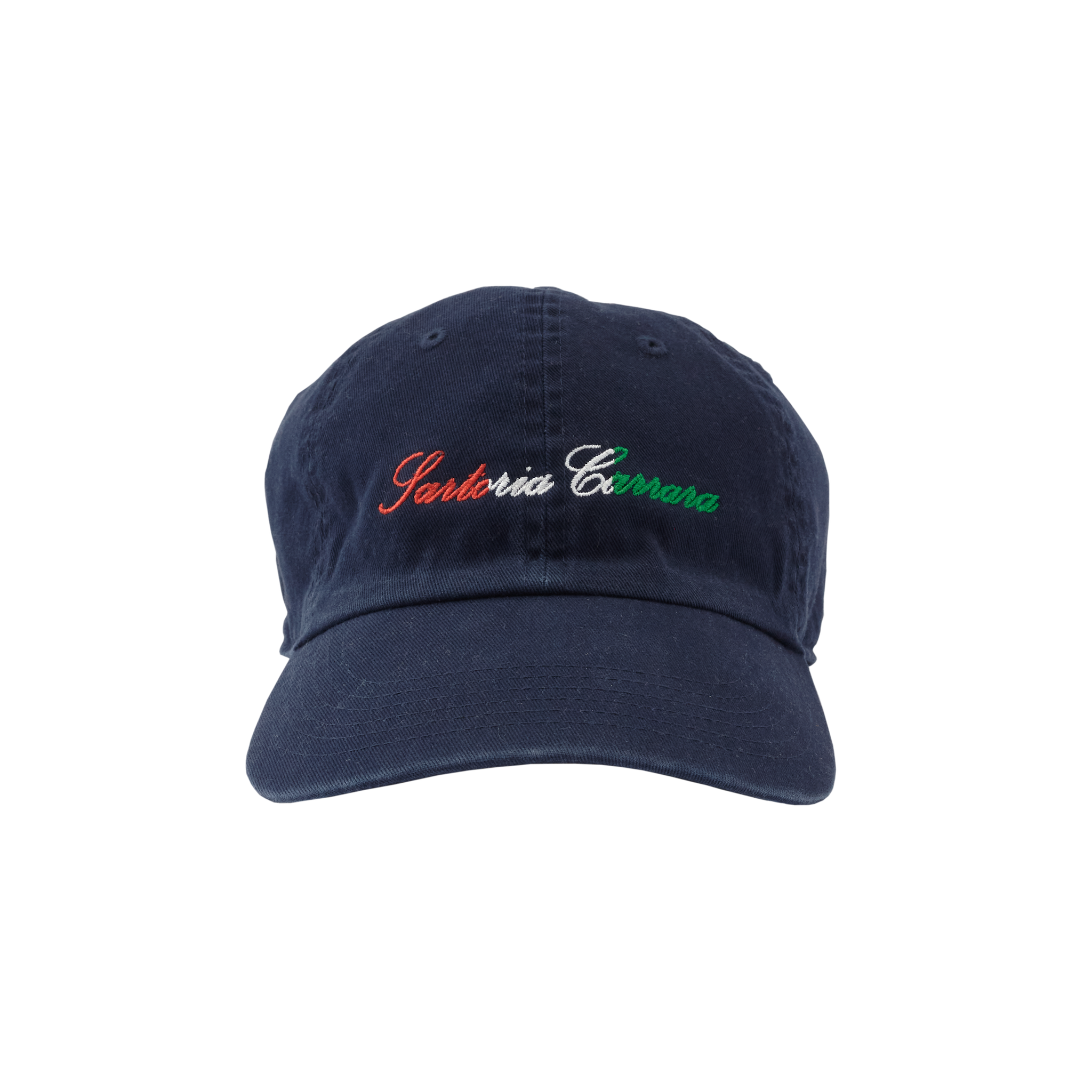 Navy Sartoria Carrara Dad Cap