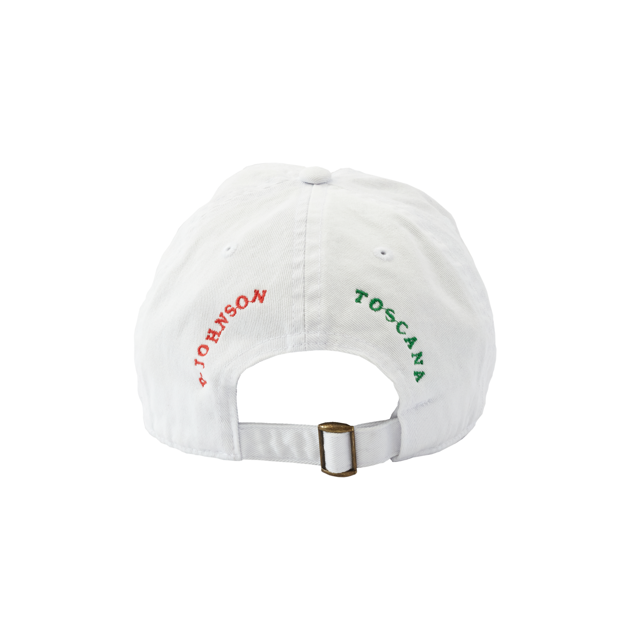 White Sartoria Carrara Dad Cap