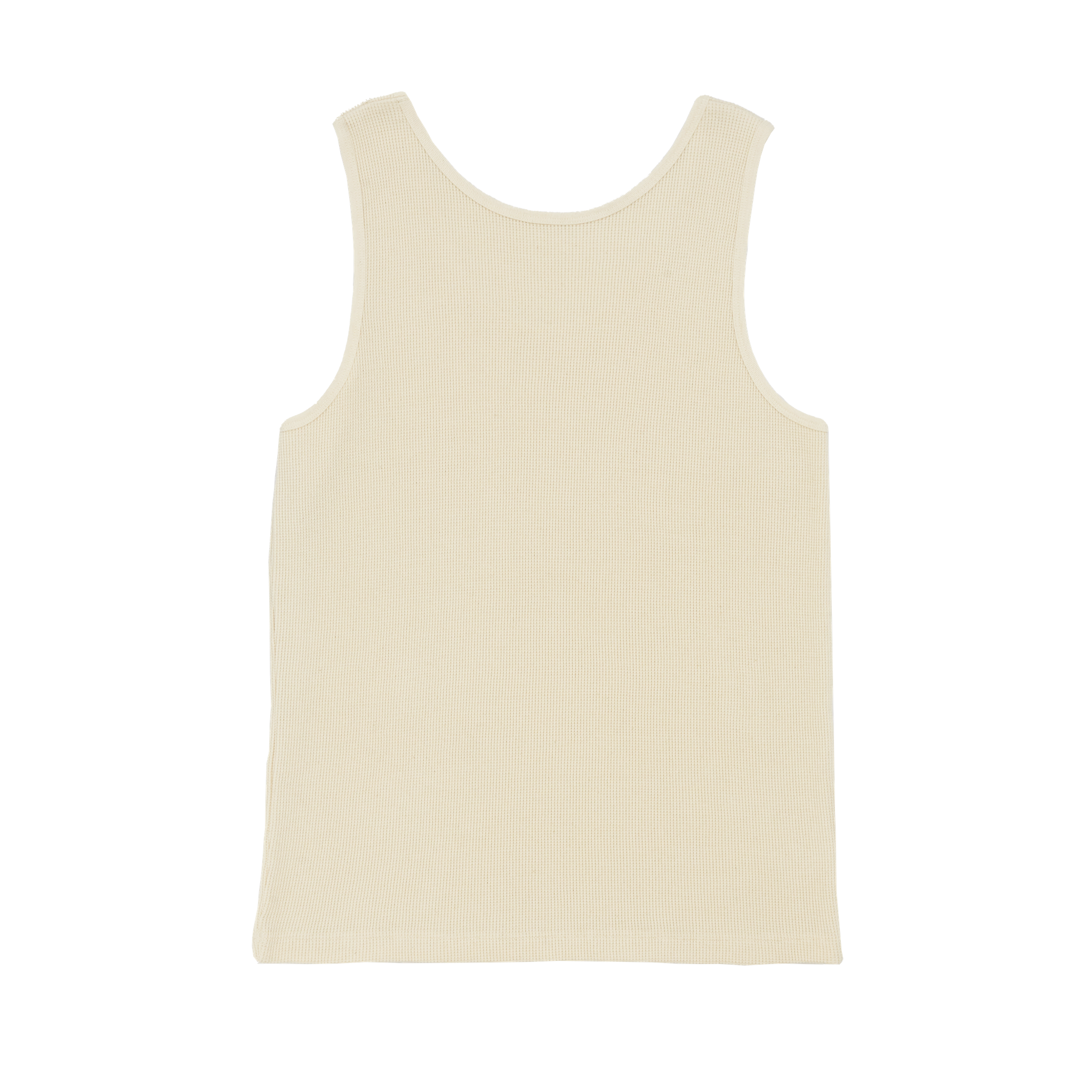 Beige Waffle Tank