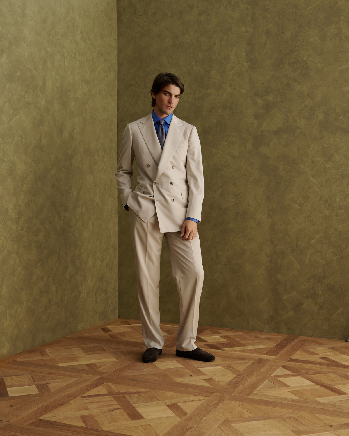 6x2 double sales breasted suit