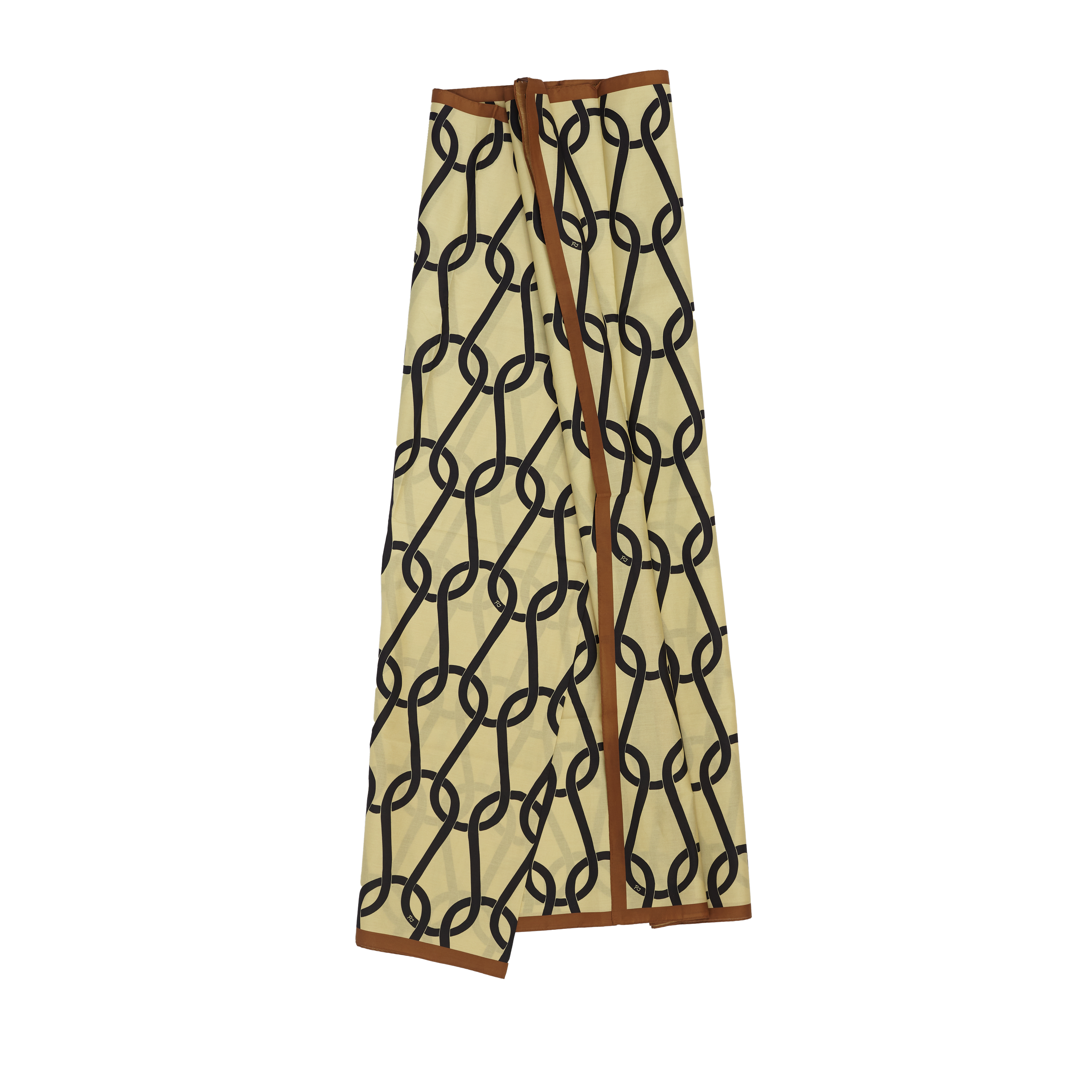 Taupe Chainmail Cotton Sarong