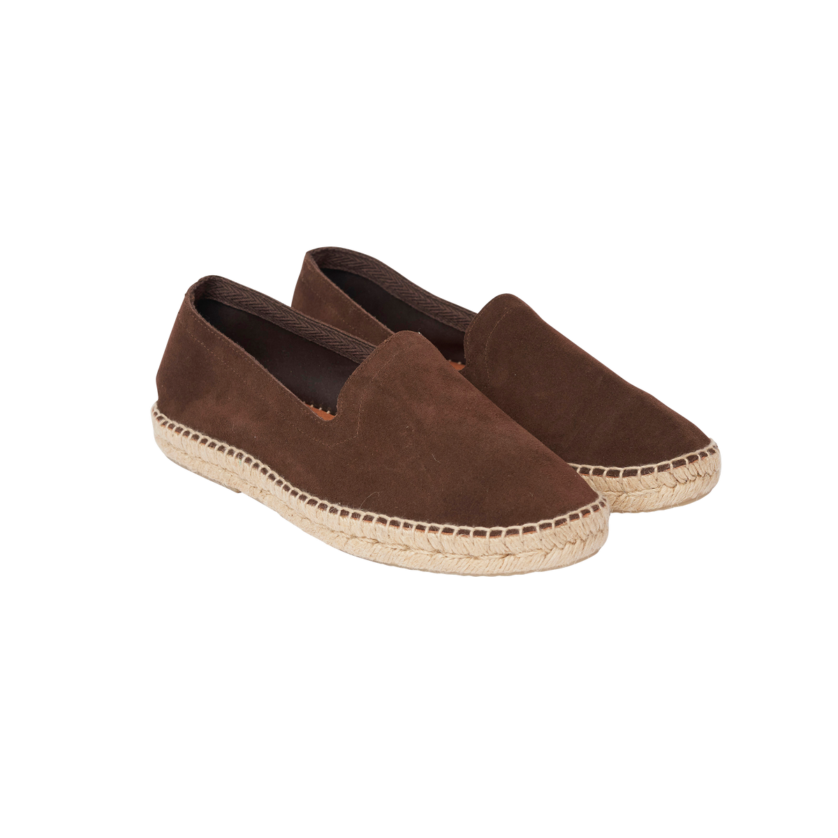 Chocolate Suede Espadrille P Johnson