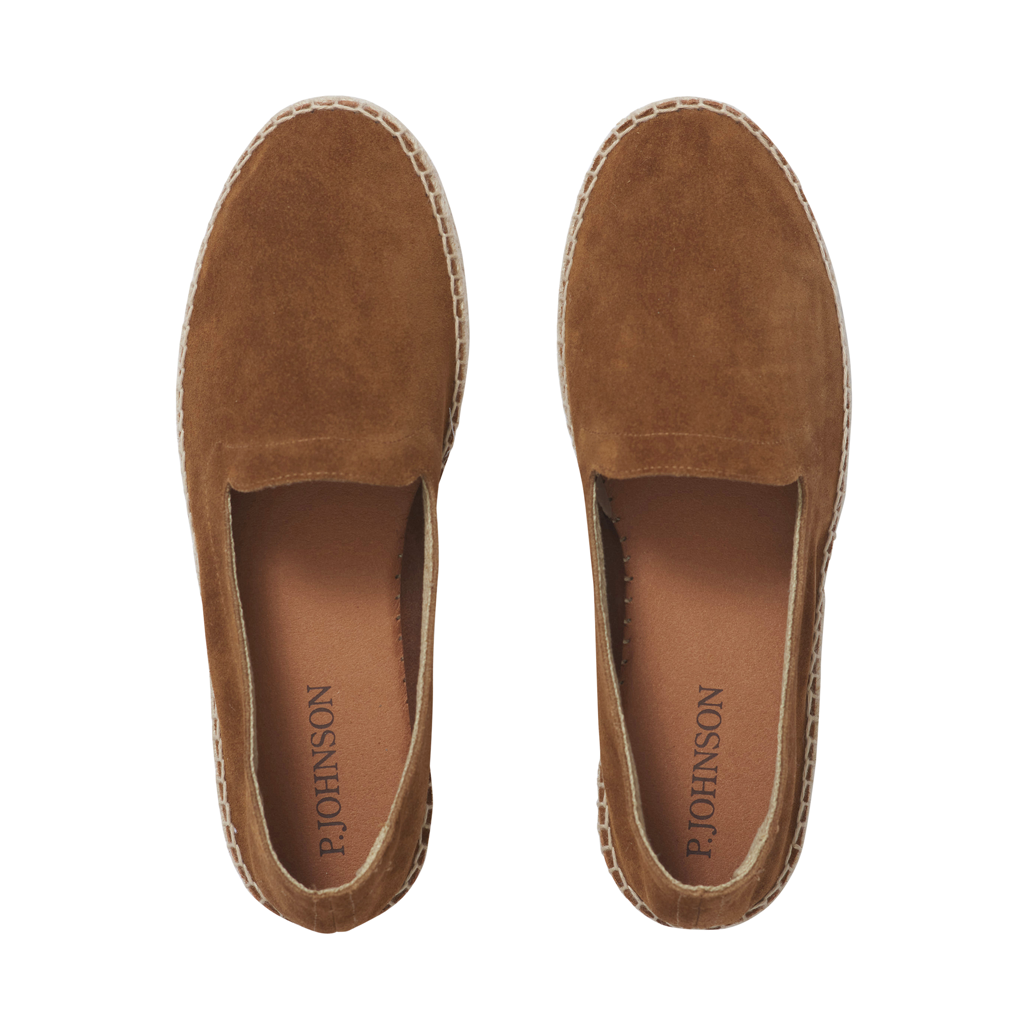 P Johnson Honey Suede Espadrille