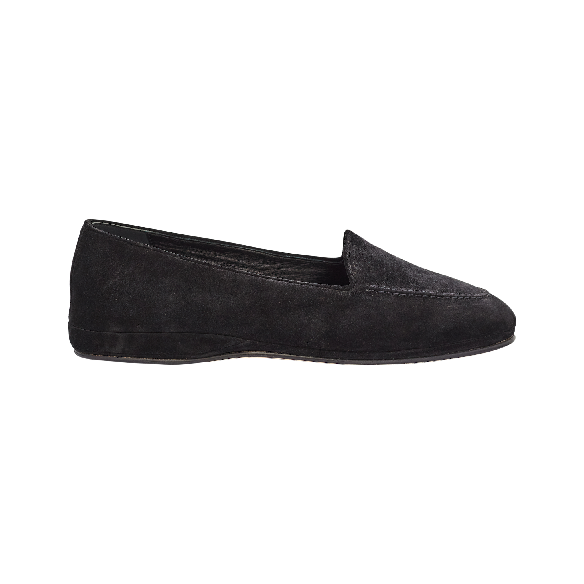 Alfresco Loafer - Black Suede