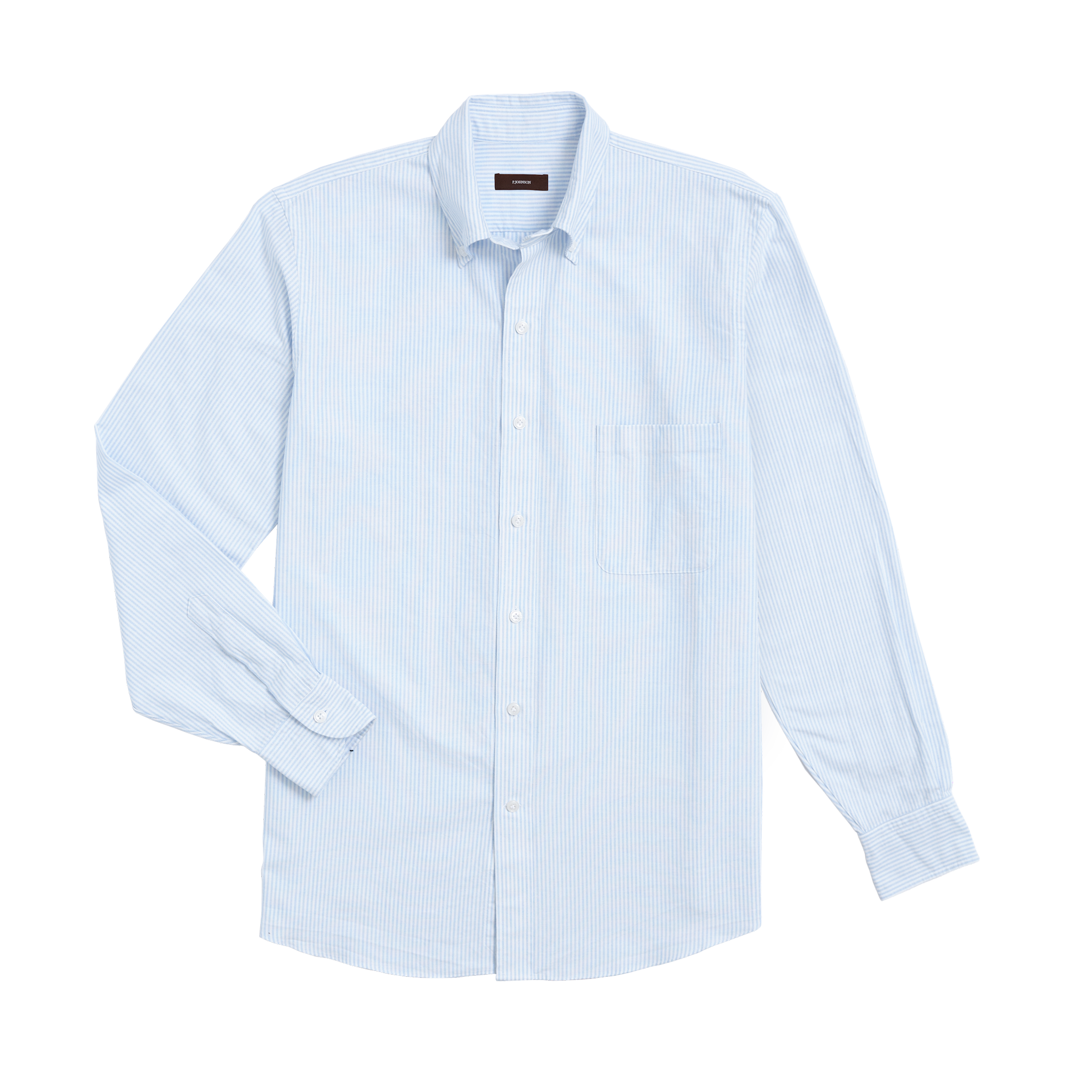 Light Blue Stripe Oxford Shirt