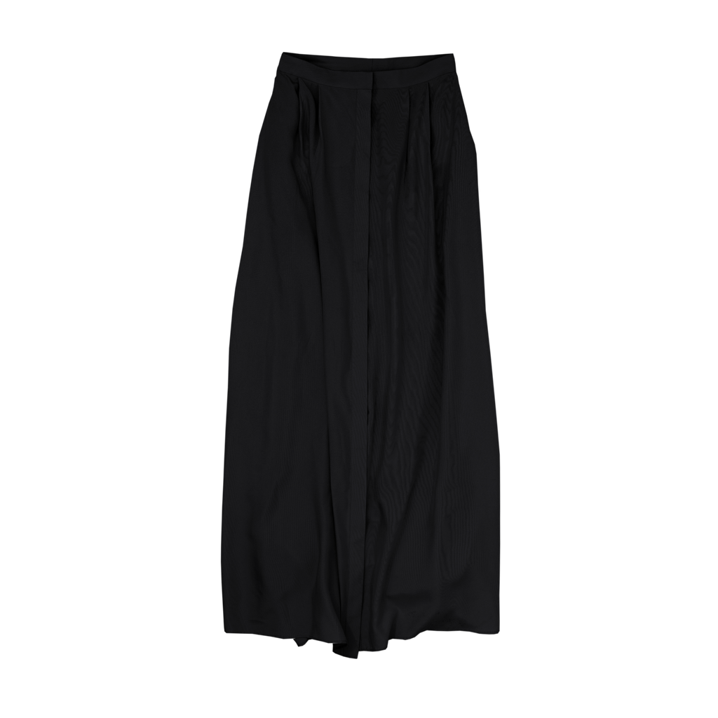 Black Silk Kahlo Skirt
