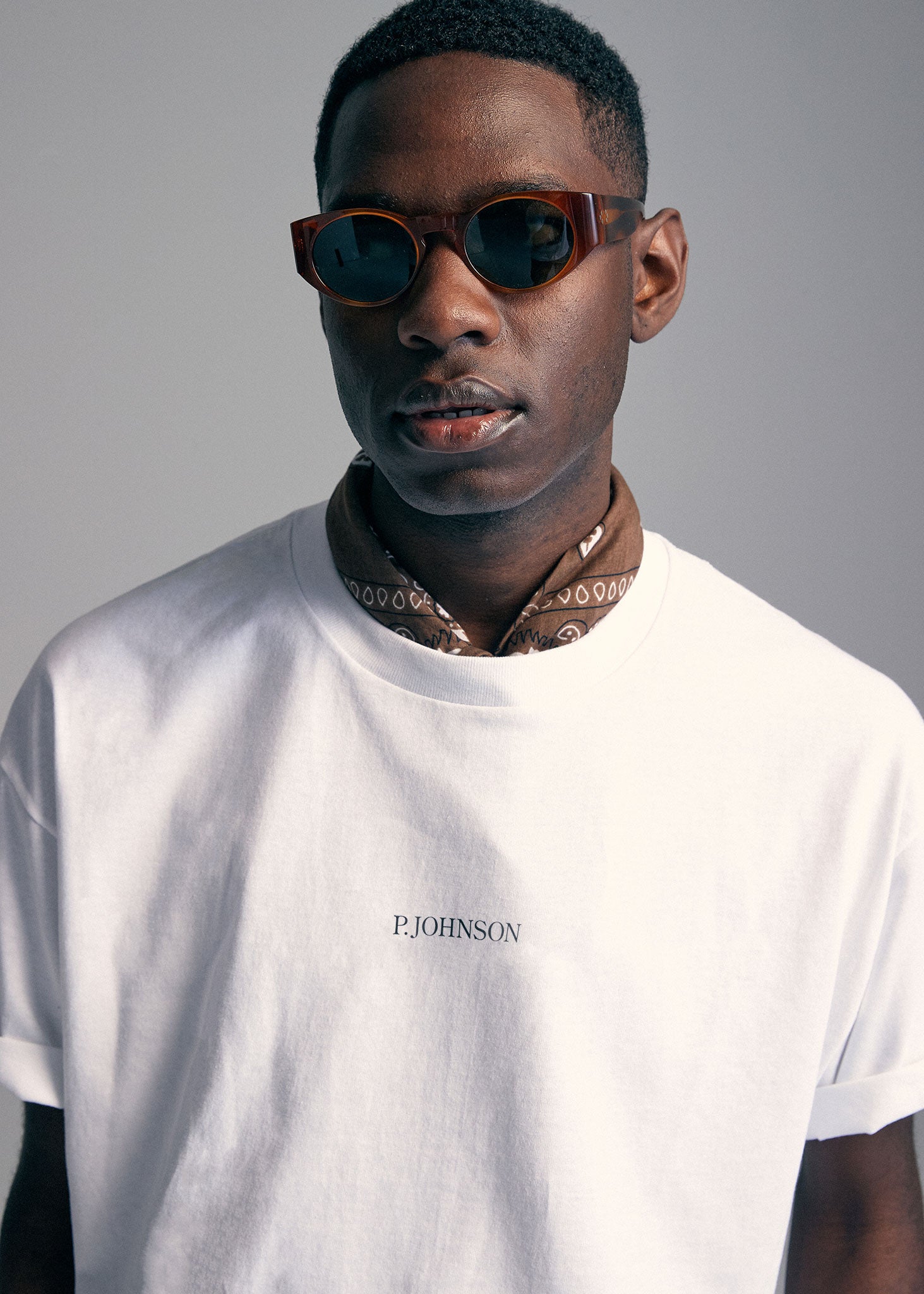 P Johnson Salmon Fish Tee
