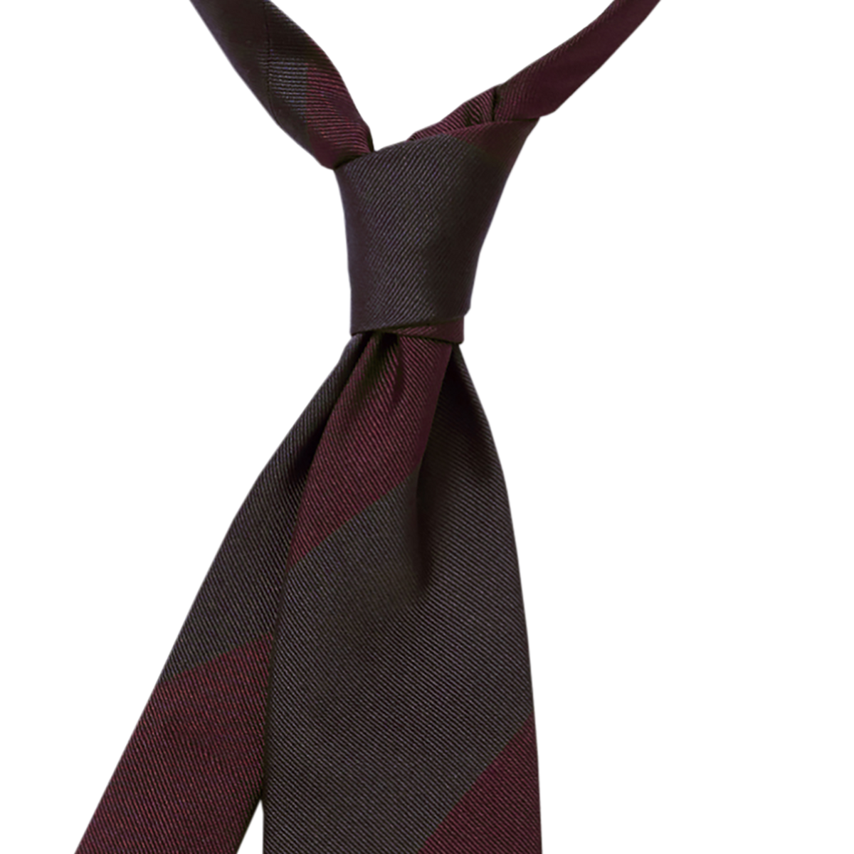 Burgundy burberry discount tie