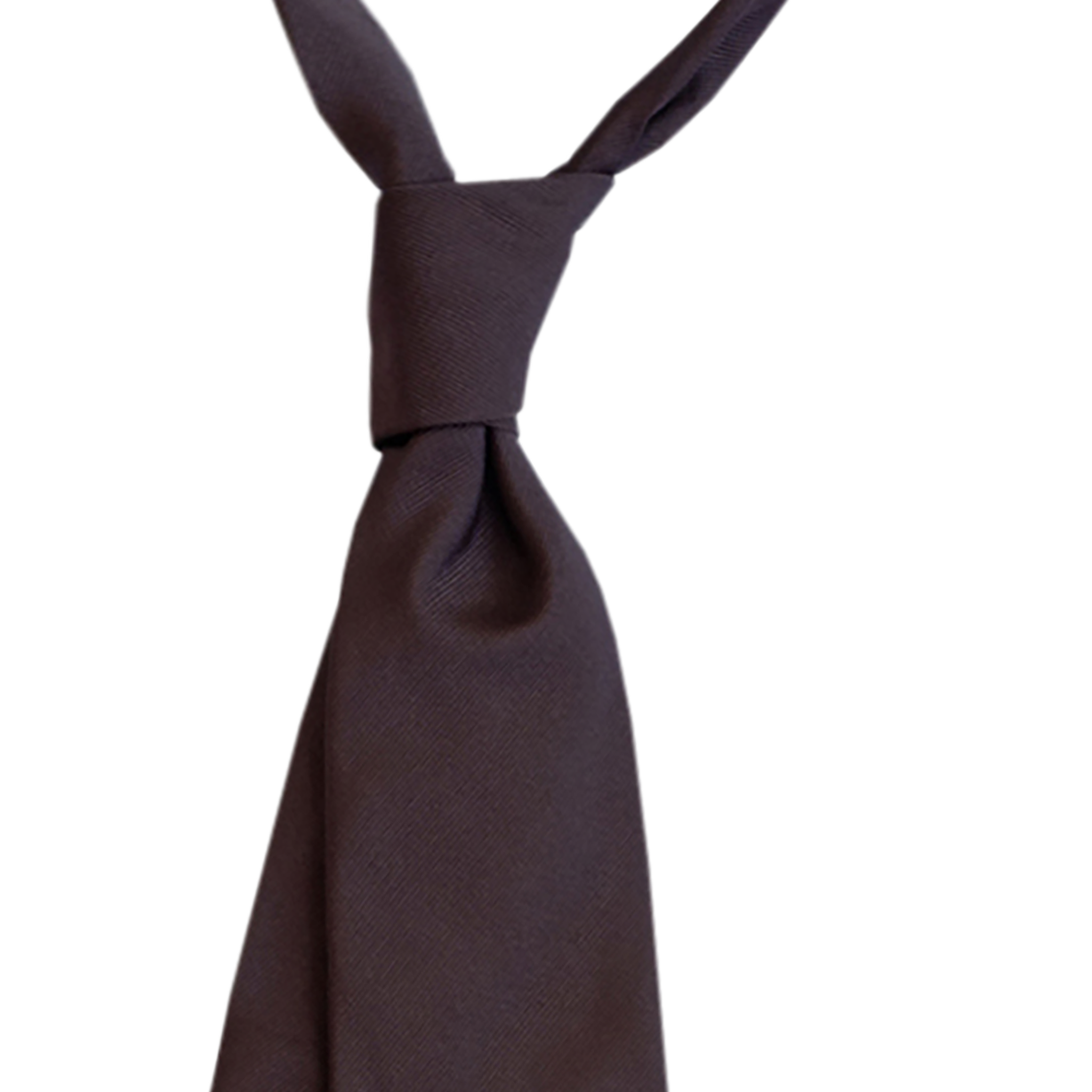 P Johnson Chocolate Silk Tie