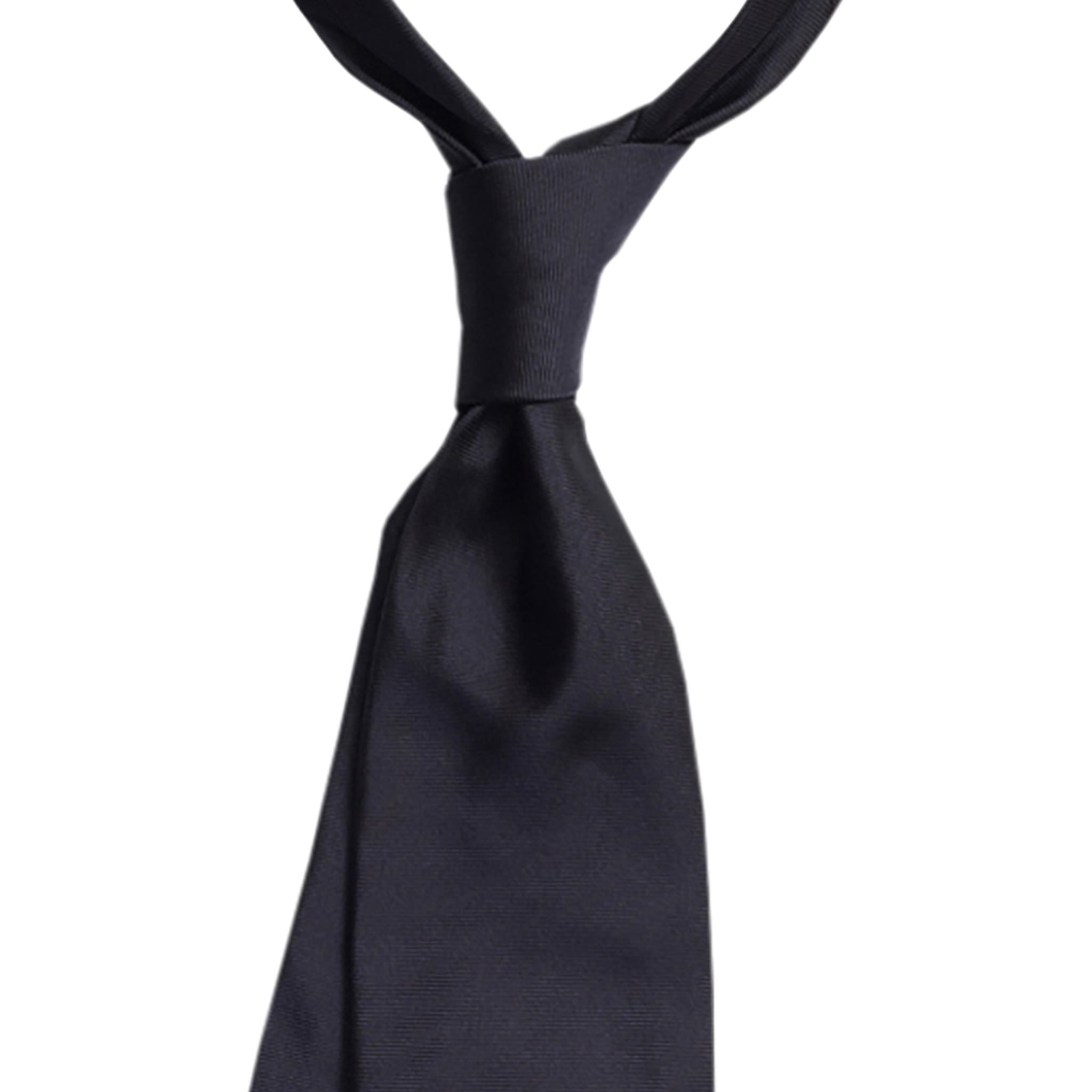 P Johnson Navy Silk Tie