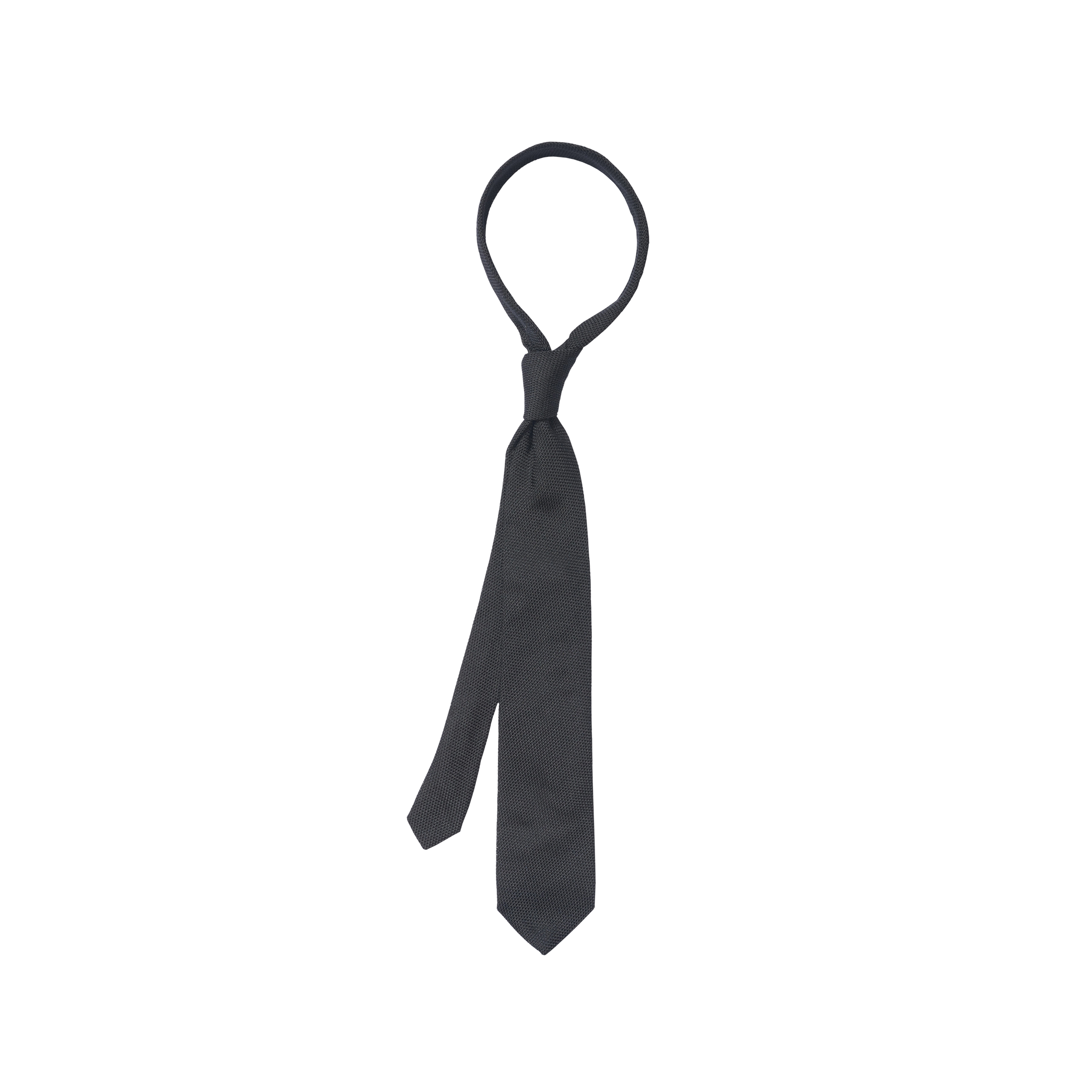 P Johnson Navy Small Grenadine Tie
