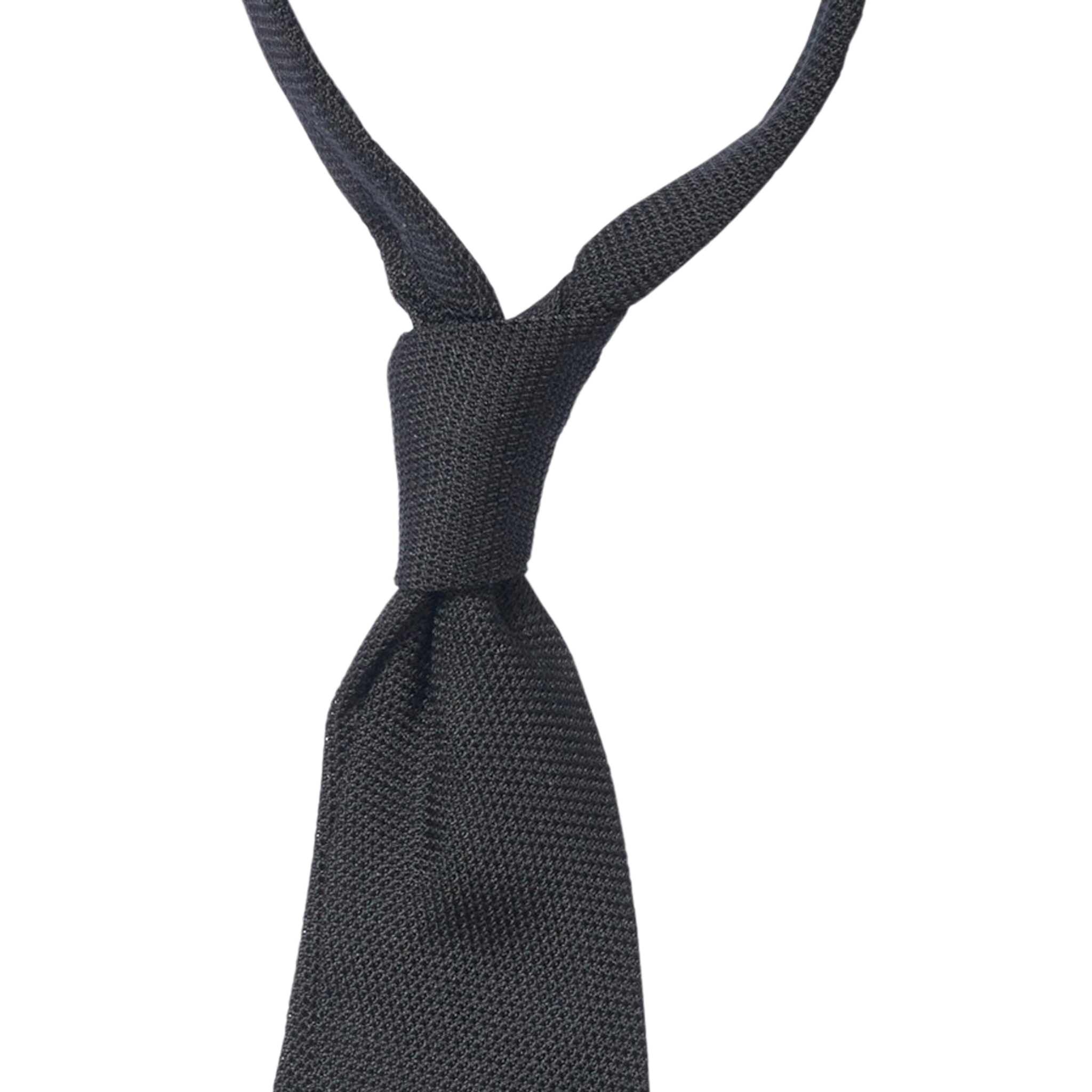 P Johnson Navy Small Grenadine Tie