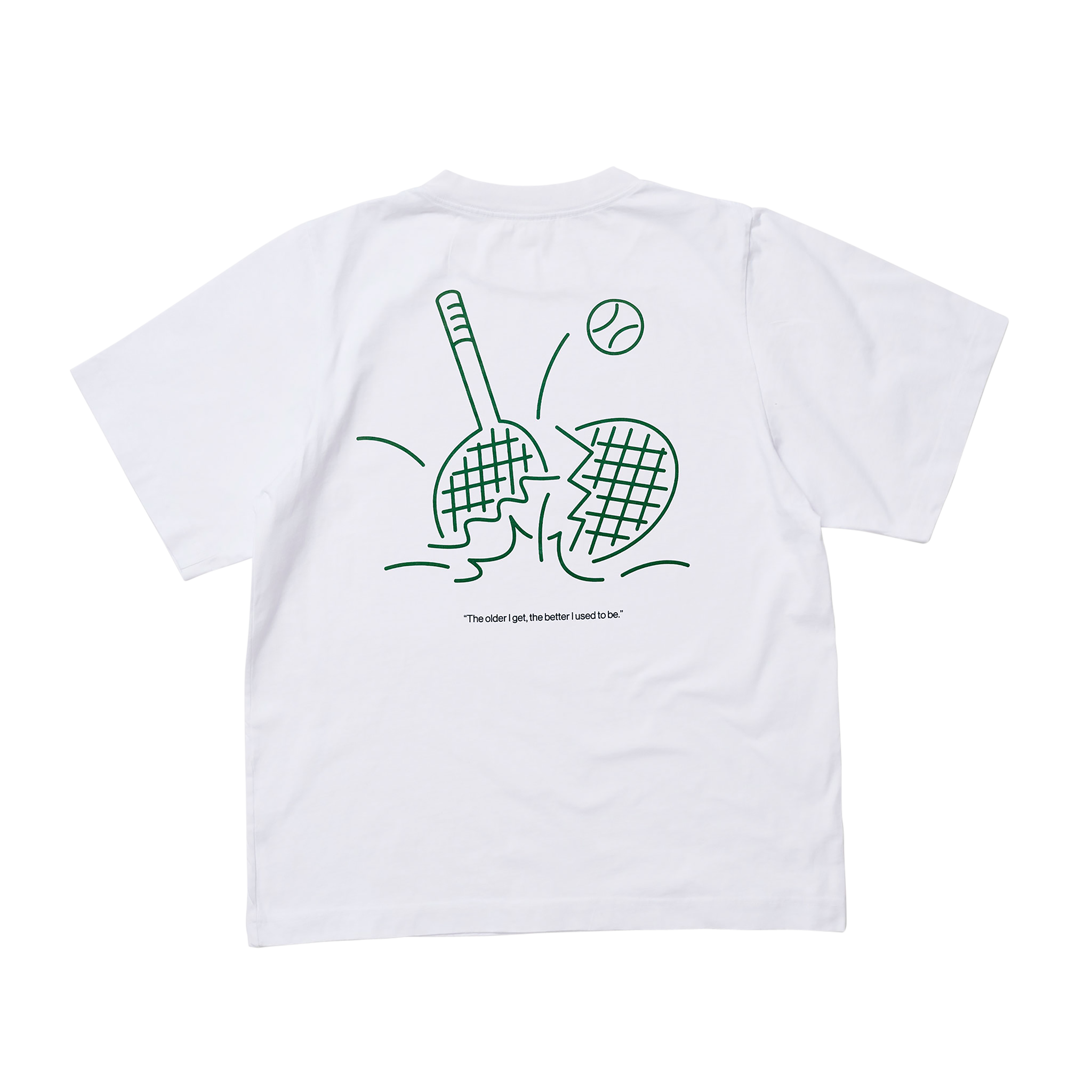 P Johnson Broken Racket Tee
