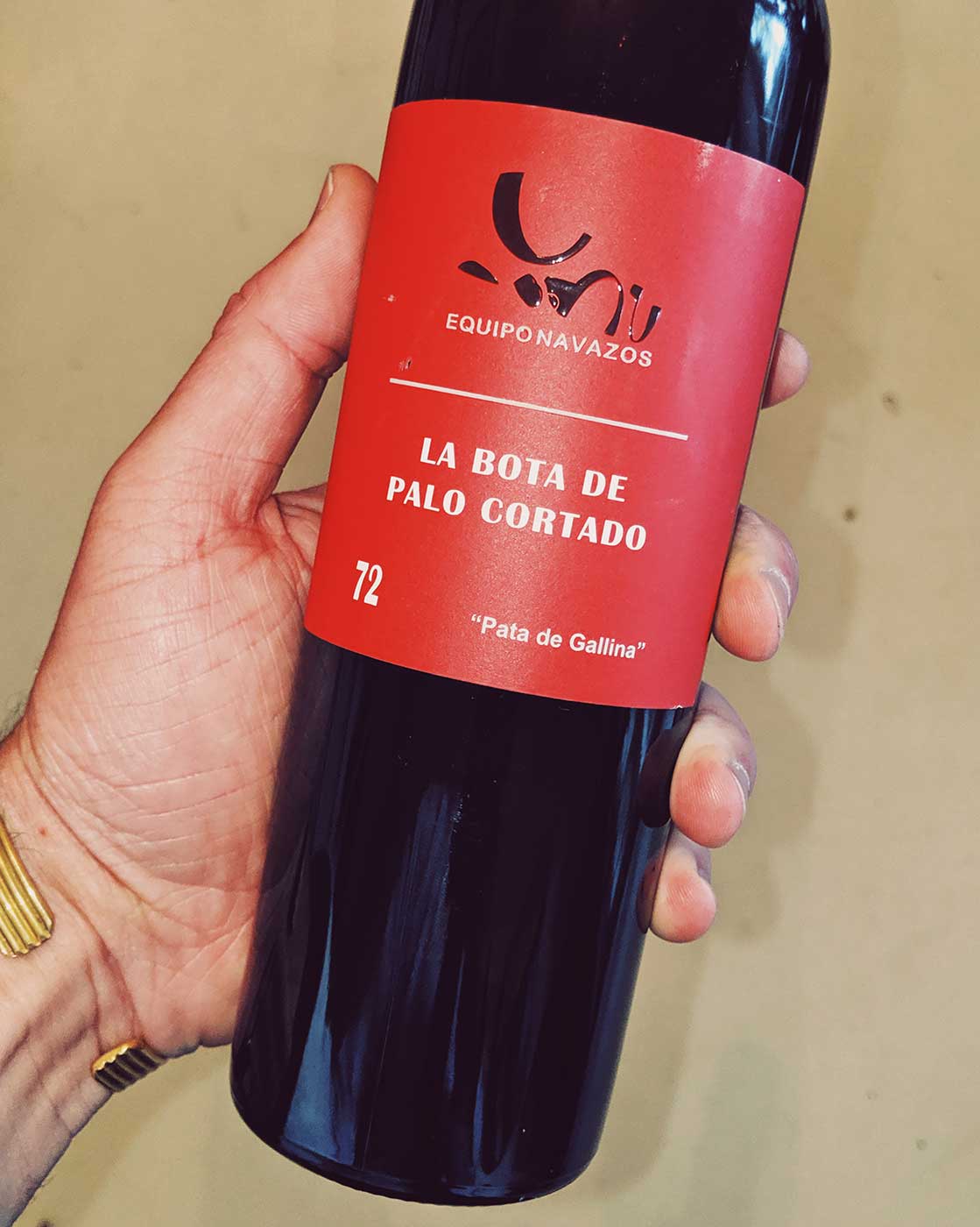 P Johnson Wine Review Equipo Navasos - La Bota de Palo Cortado #72 "Pata de Gallina" Amontillado Jerez (Sherry) 