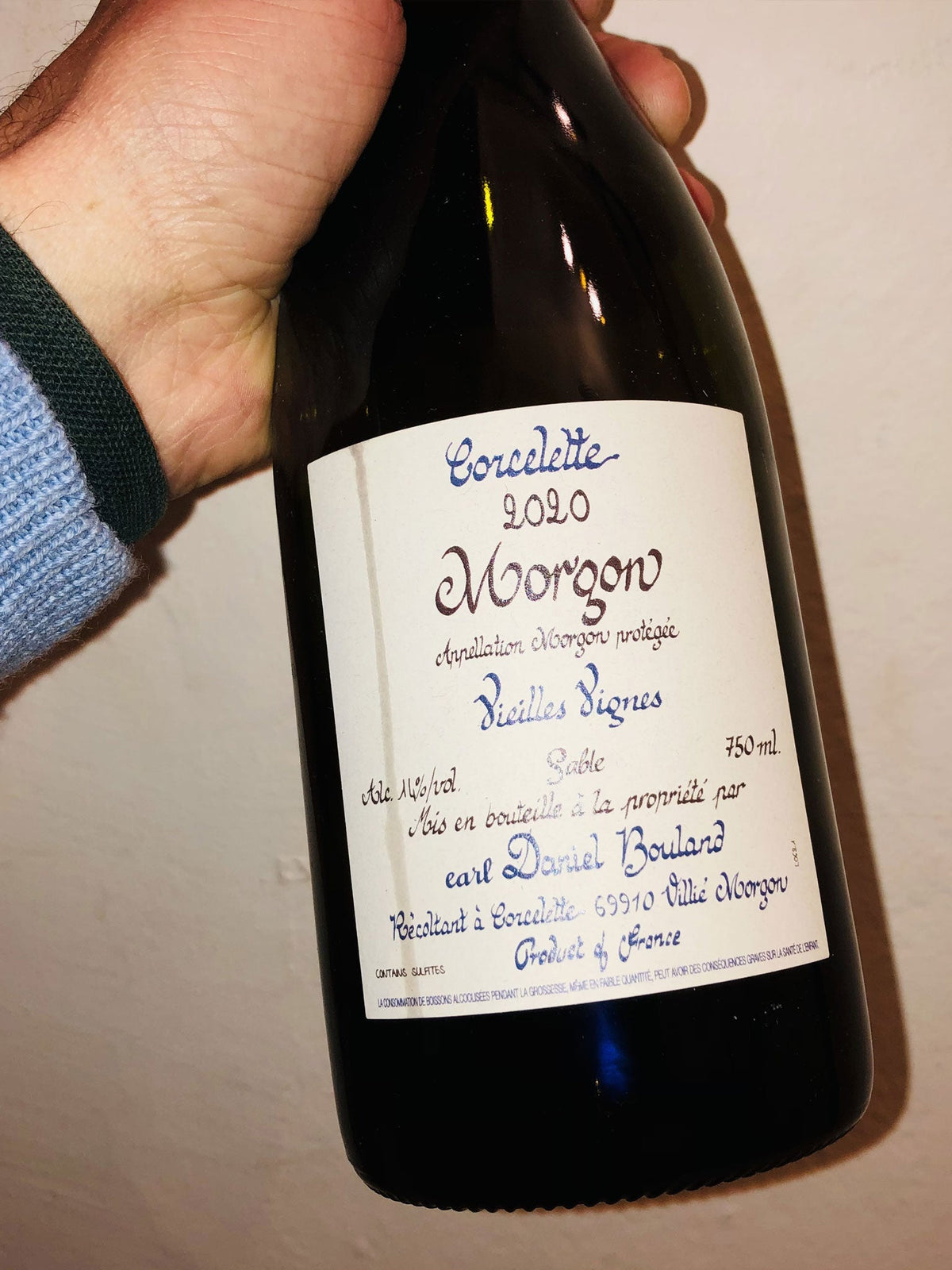 WINE REVIEW - DANIEL BOULAND 2020 Morgon 'Corcelette - Vieilles Vignes'
