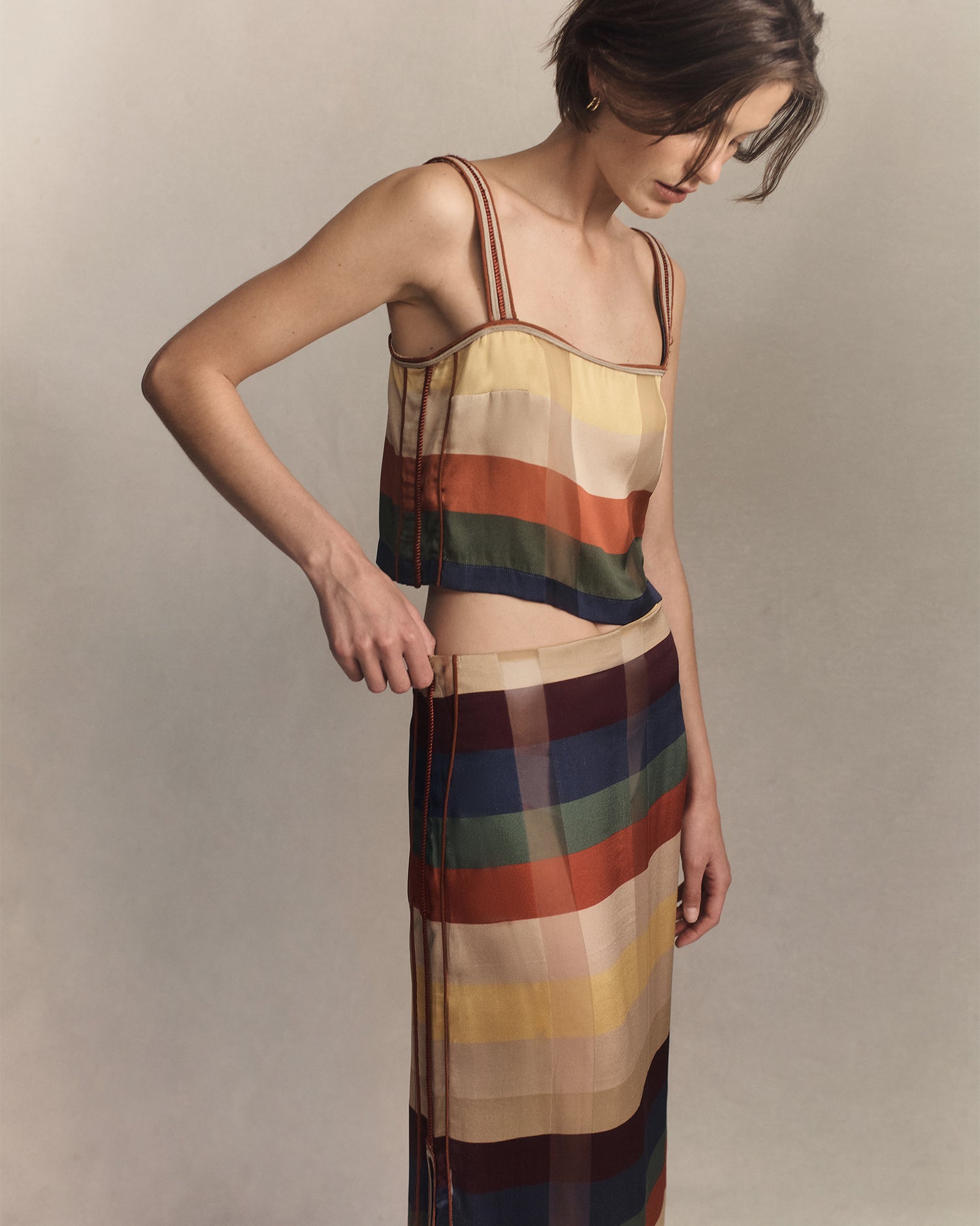 Bebé Top - Venetian Stripe