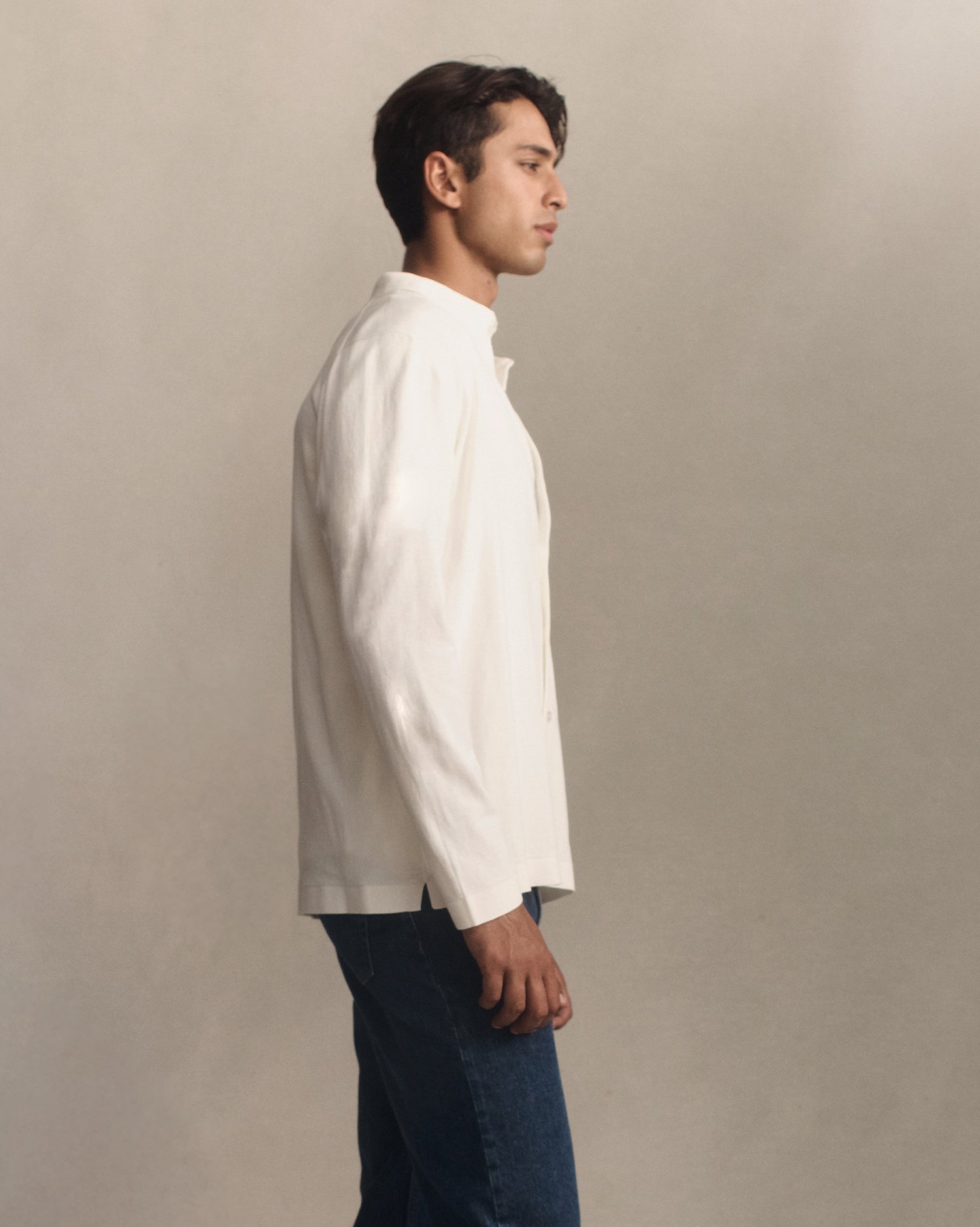 Ice Cotton Shirt  - Off White