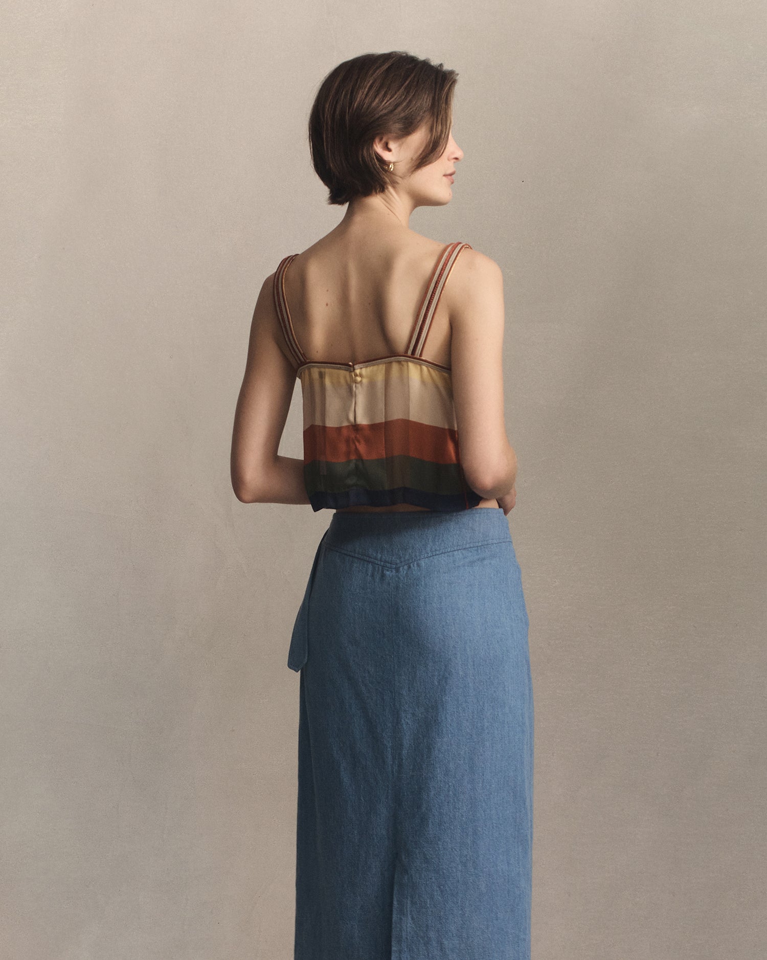 Bebé Top - Venetian Stripe