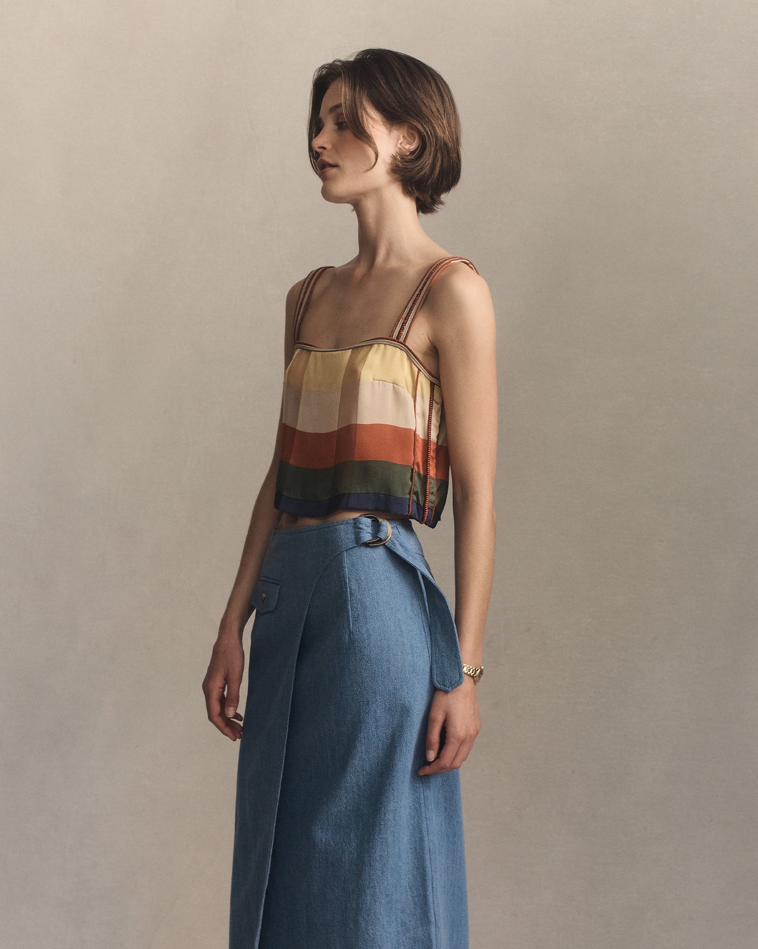 Bebé Top - Venetian Stripe