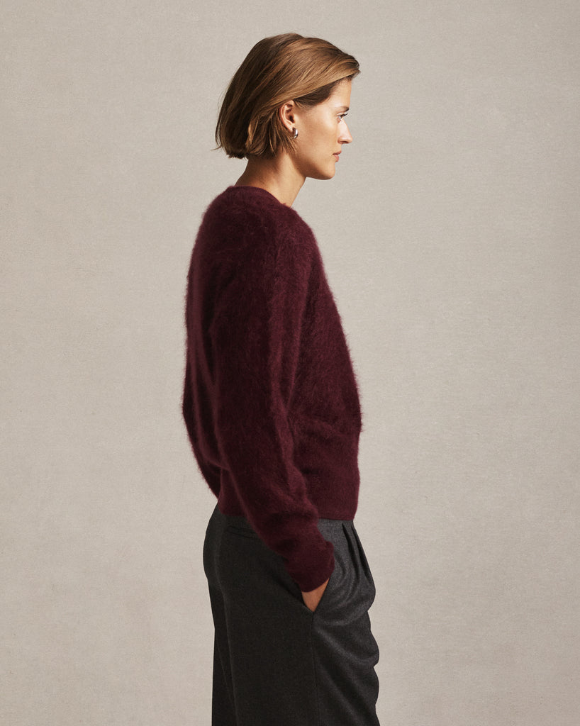 Claudia Sweater - Bordeaux