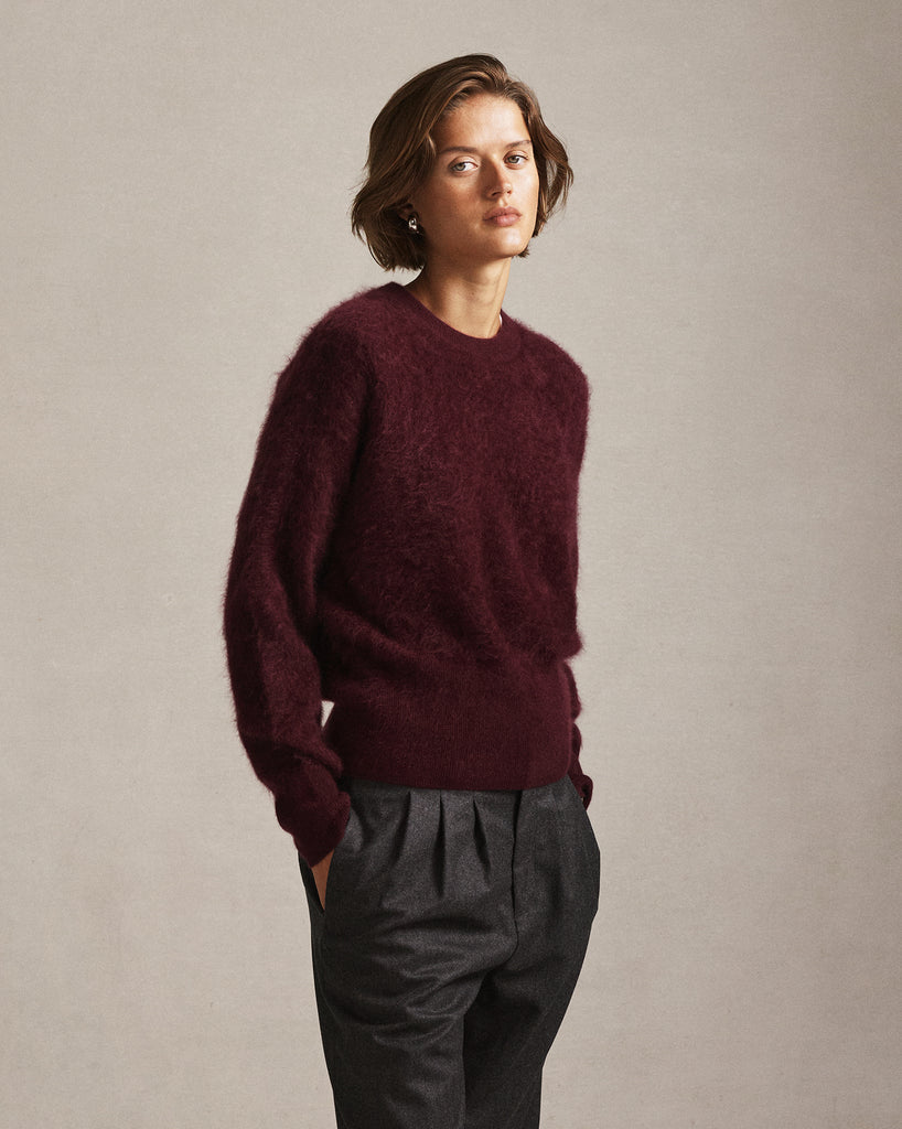 Claudia Sweater - Bordeaux