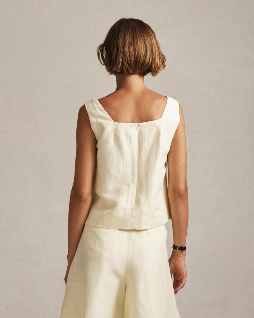 Colette Tunic - Antique White