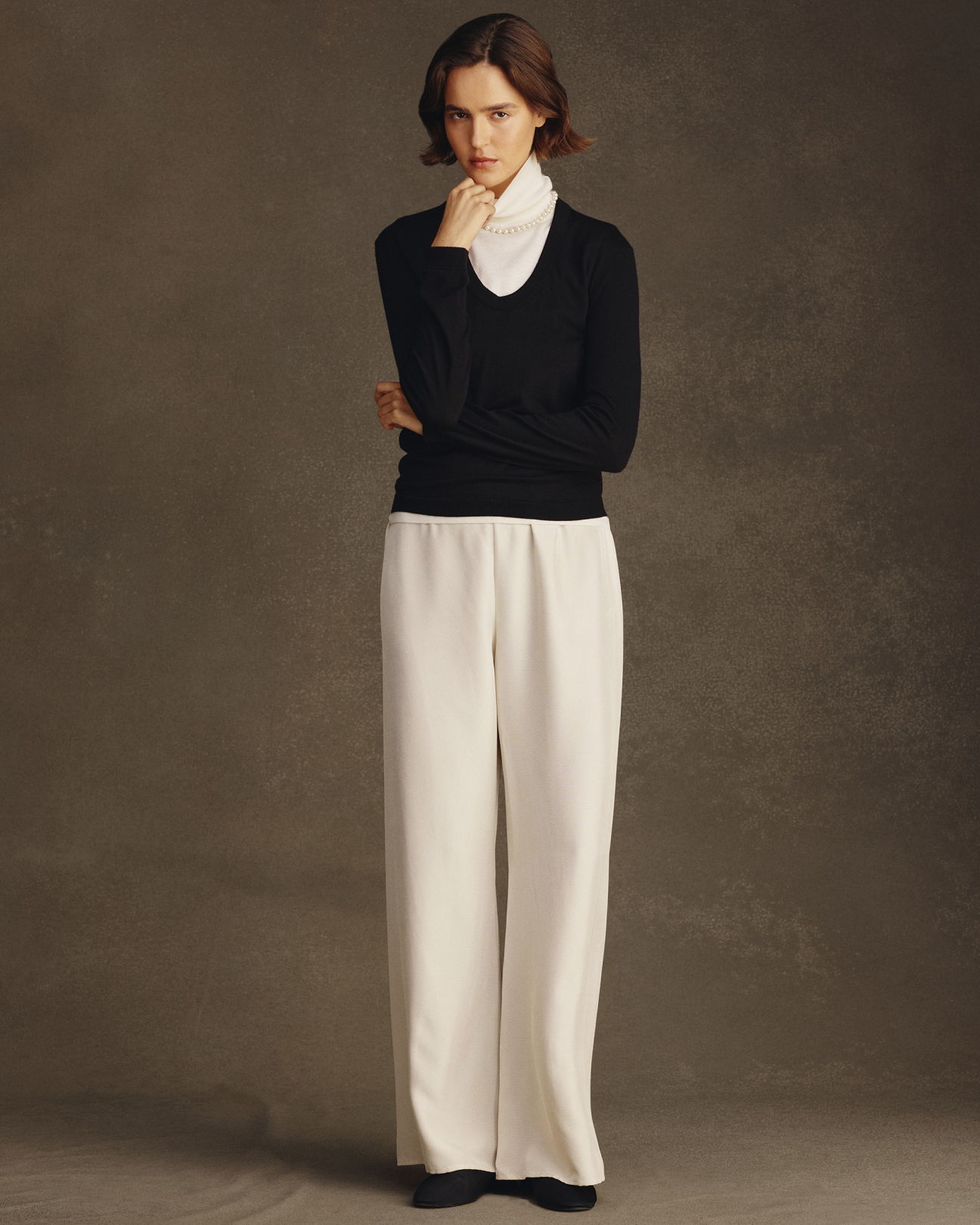 Daisy Merino Knit - Black