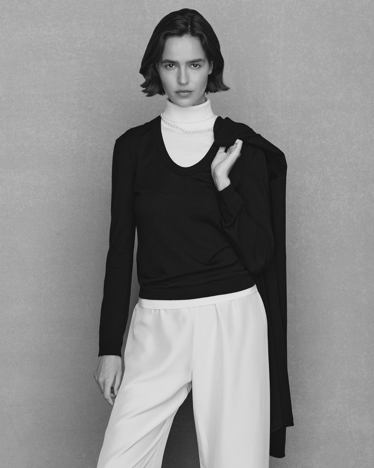 Daisy Merino Knit - Black