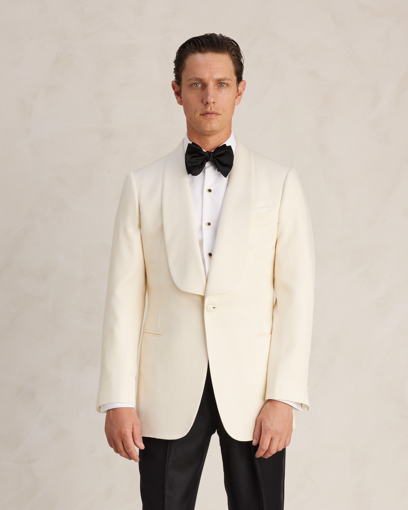 White sales shawl jacket