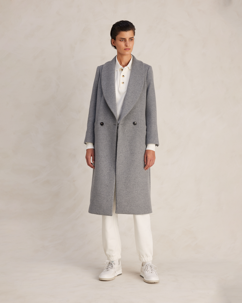 Lapel overcoat 2025