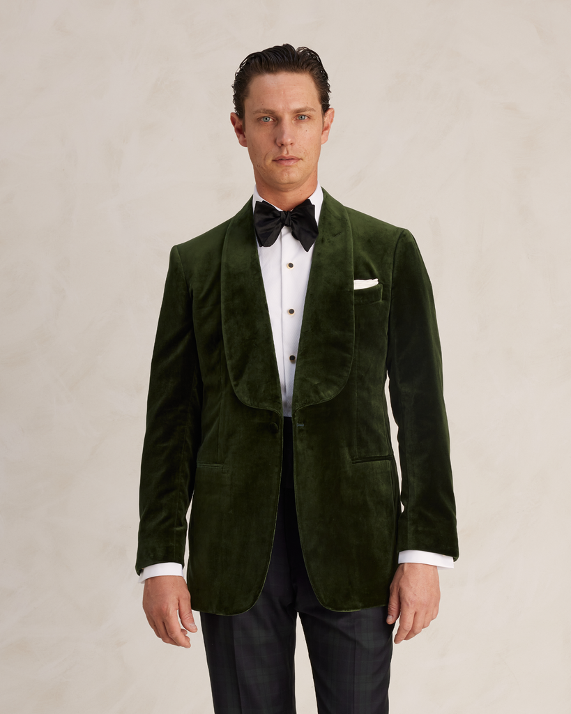 Velvet shawl collar dinner jacket online
