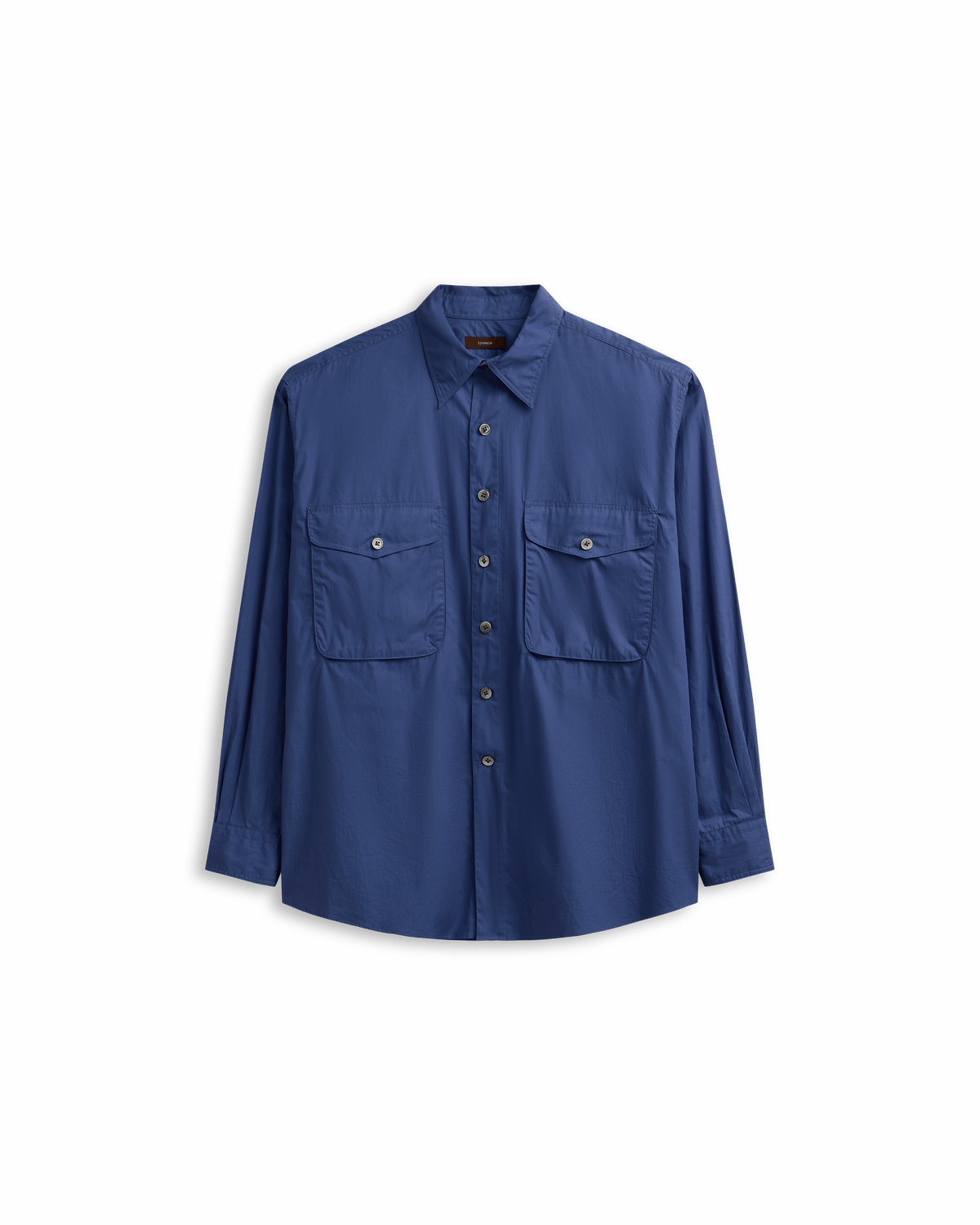Alby Shirt - Denim Blue Poplin