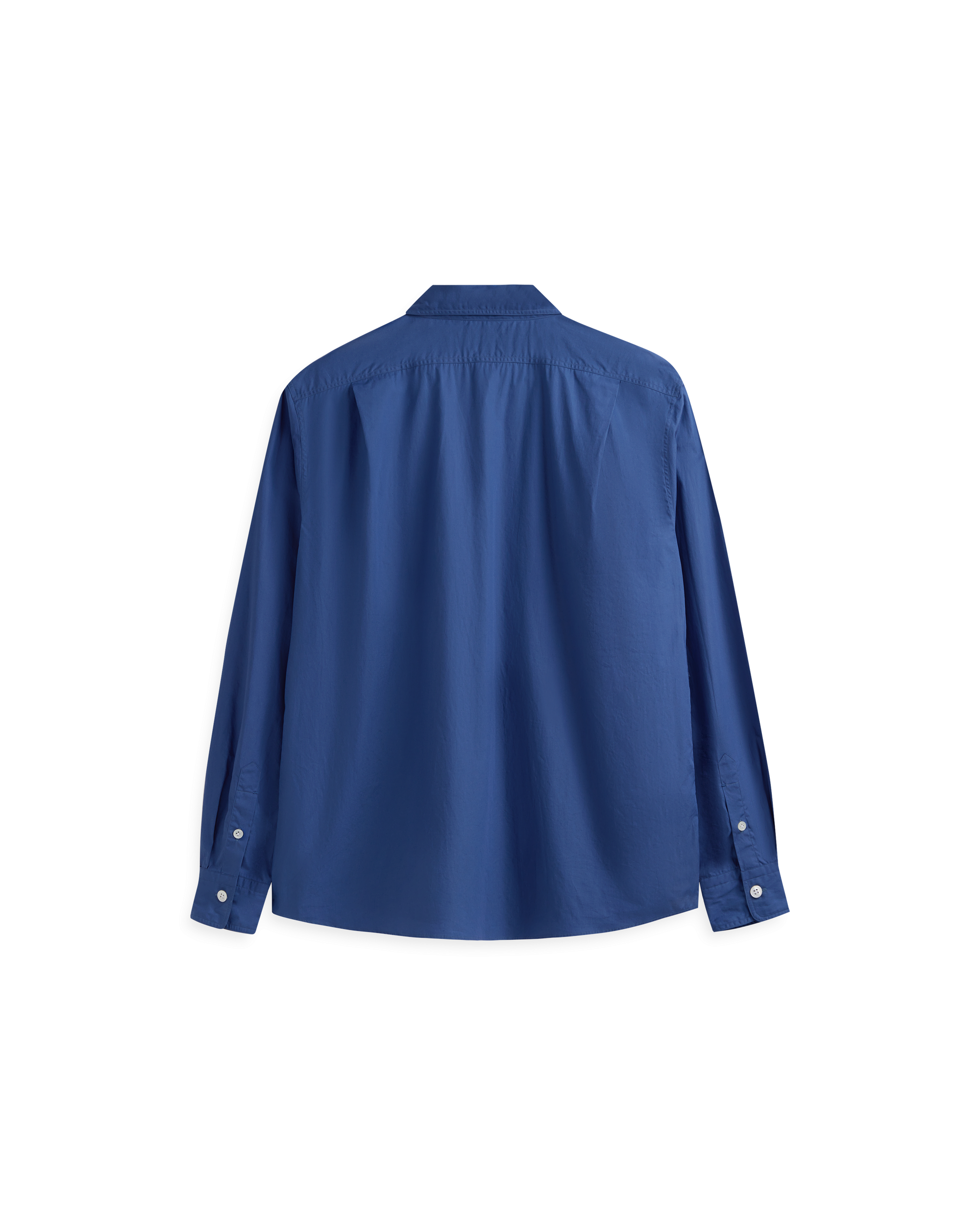 Alby Shirt - Denim Blue Poplin
