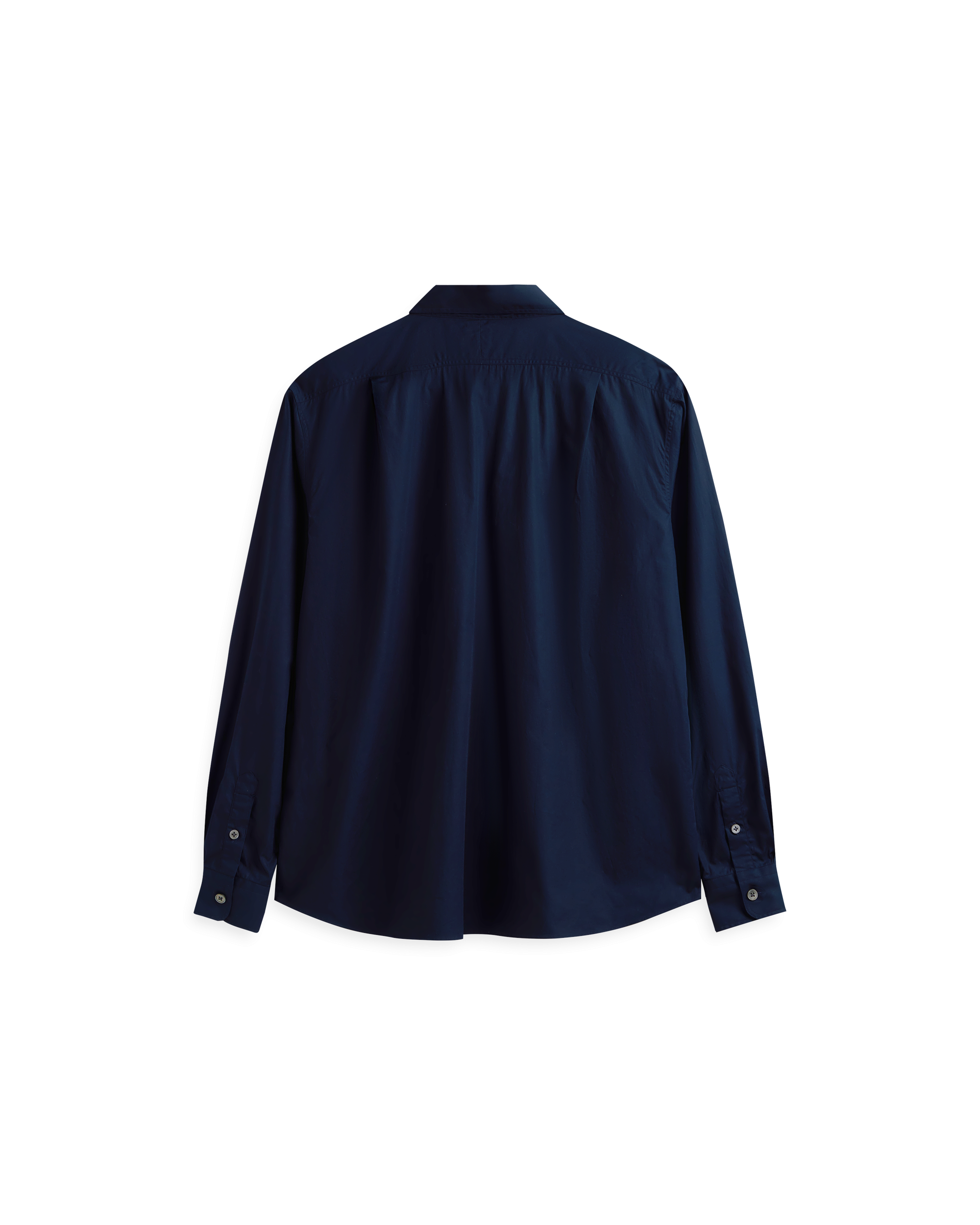 Alby Shirt - Navy Poplin