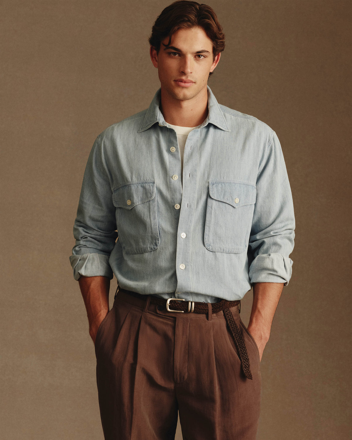Alby Shirt - Washed Denim