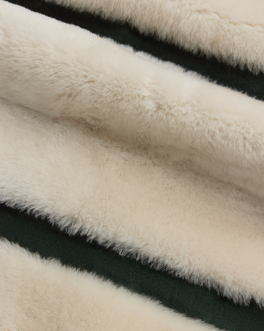 Alexandra Coat - Beige & Forest