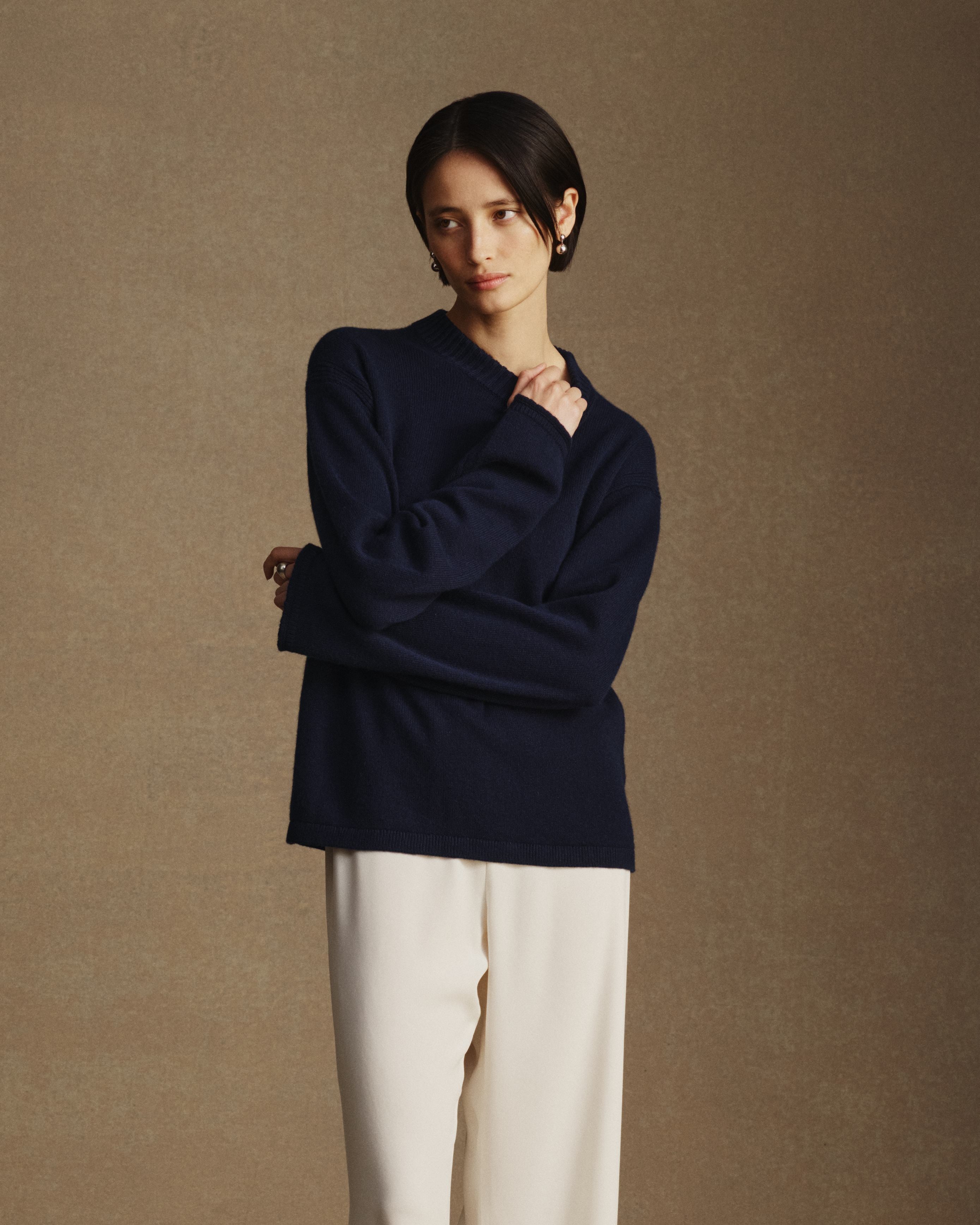 Ange Sweater - Navy