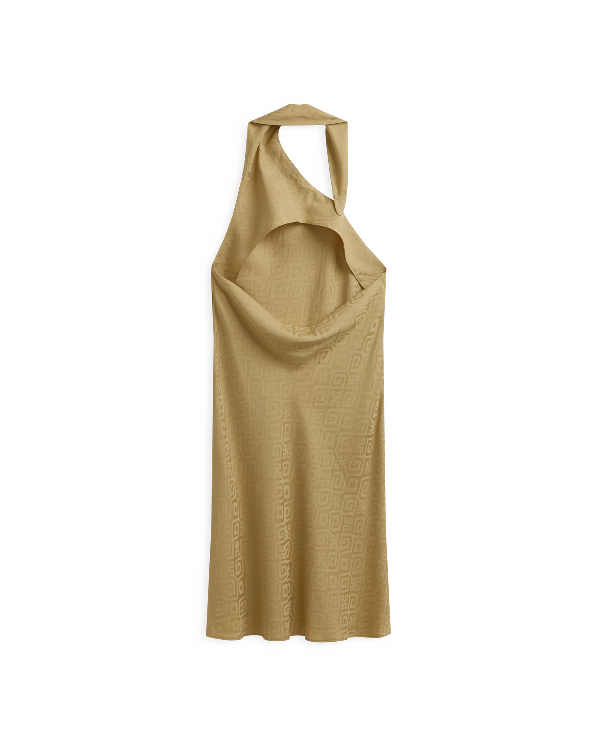 Anisa Mini Dress - Golden Papori Jacquard