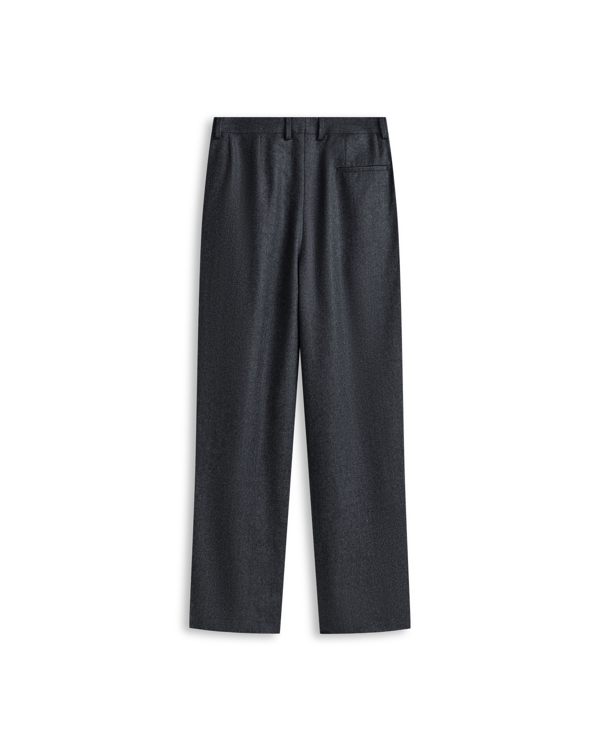 Ava Pleated Trouser - Dark Grey