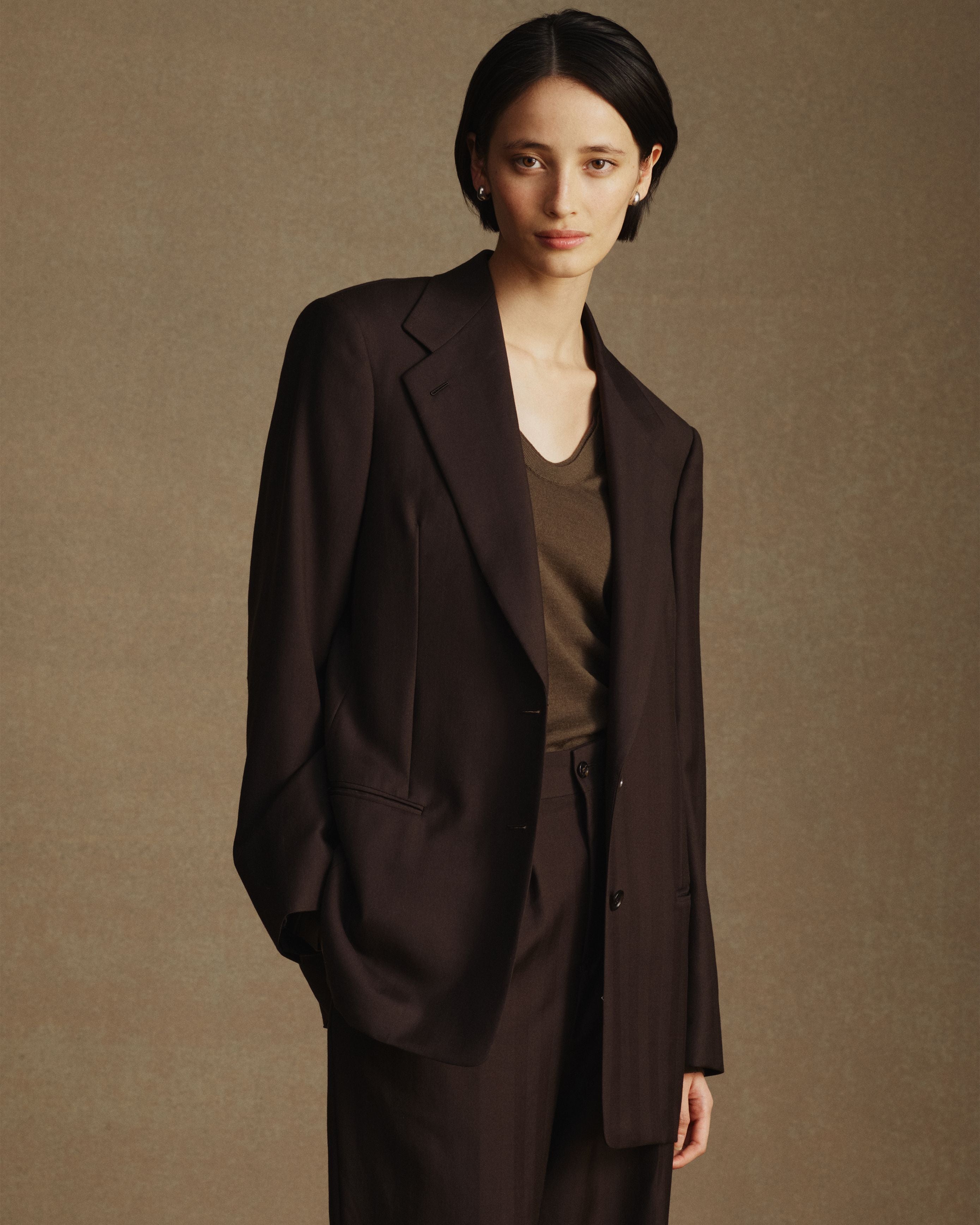 Ava Blazer - Espresso