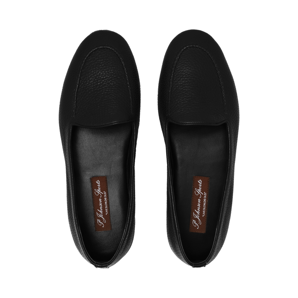 Alfresco Loafer - Black Deerskin